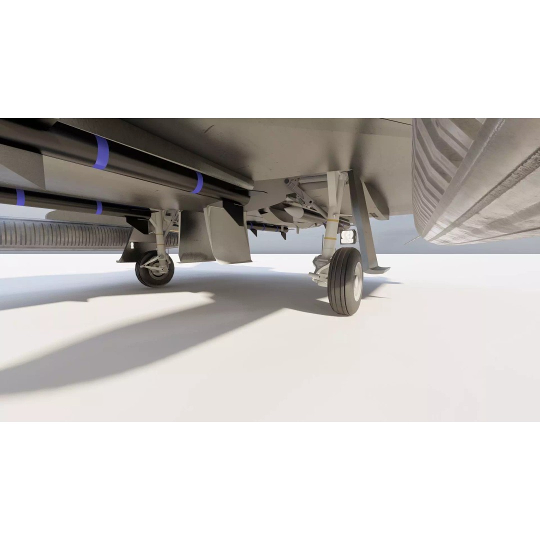 Eurofighter Typhoon 3D Model – Detailed Jet Asset for Lumion - View 17