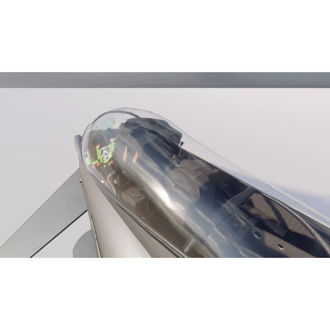 Eurofighter Typhoon 3D Model – Detailed Jet Asset for Lumion - View 22