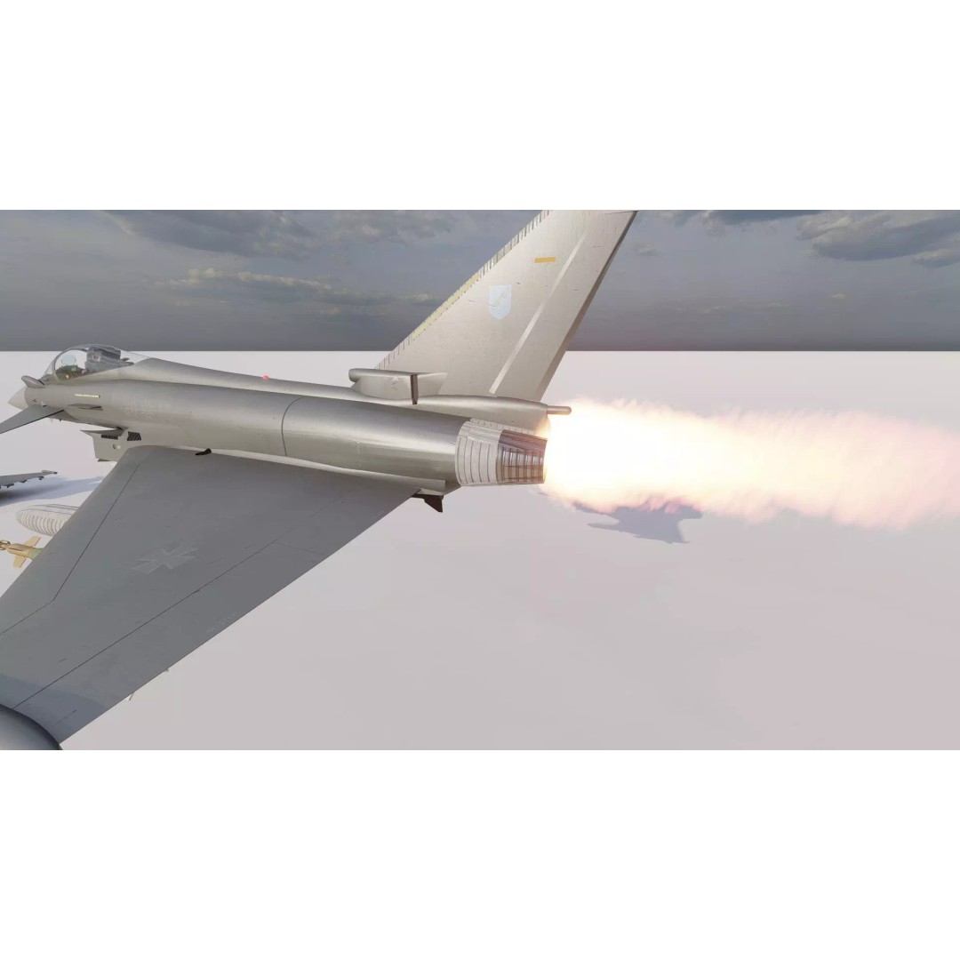 Eurofighter Typhoon 3D Model – Detailed Jet Asset for Lumion - View 33