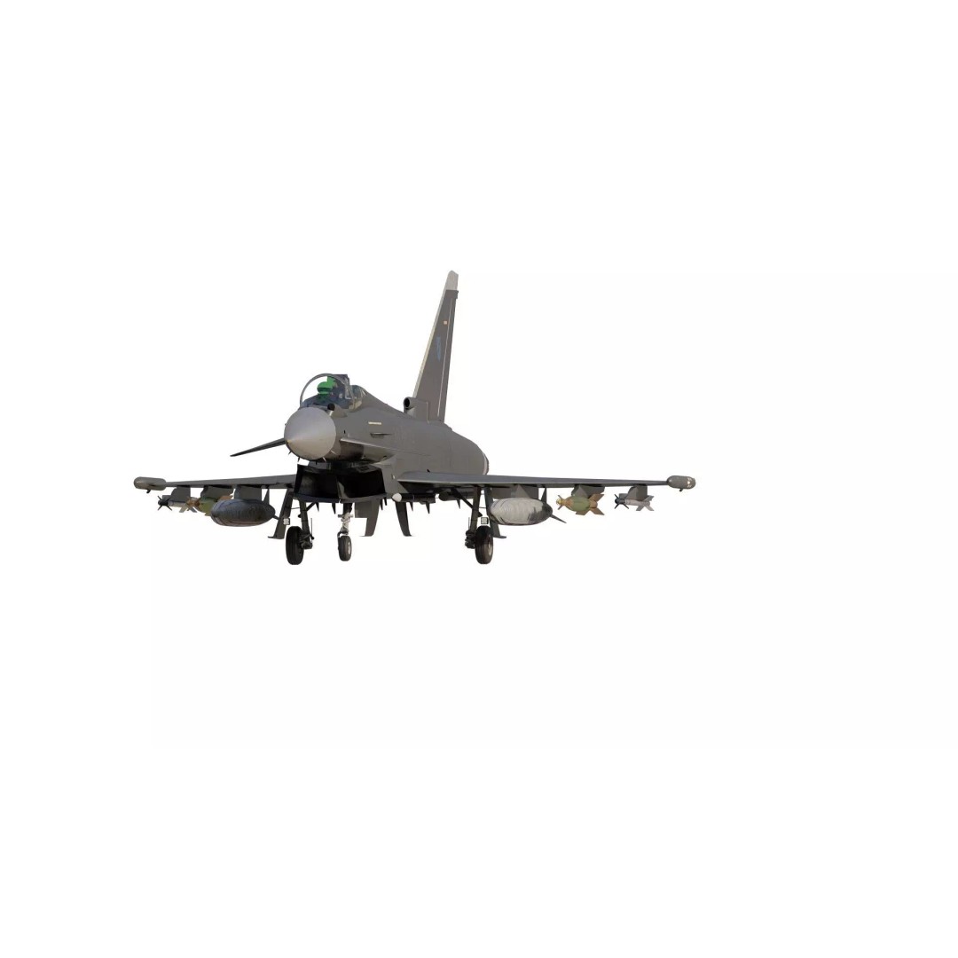 Eurofighter Typhoon 3D Model – Detailed Jet Asset for Lumion - View 4