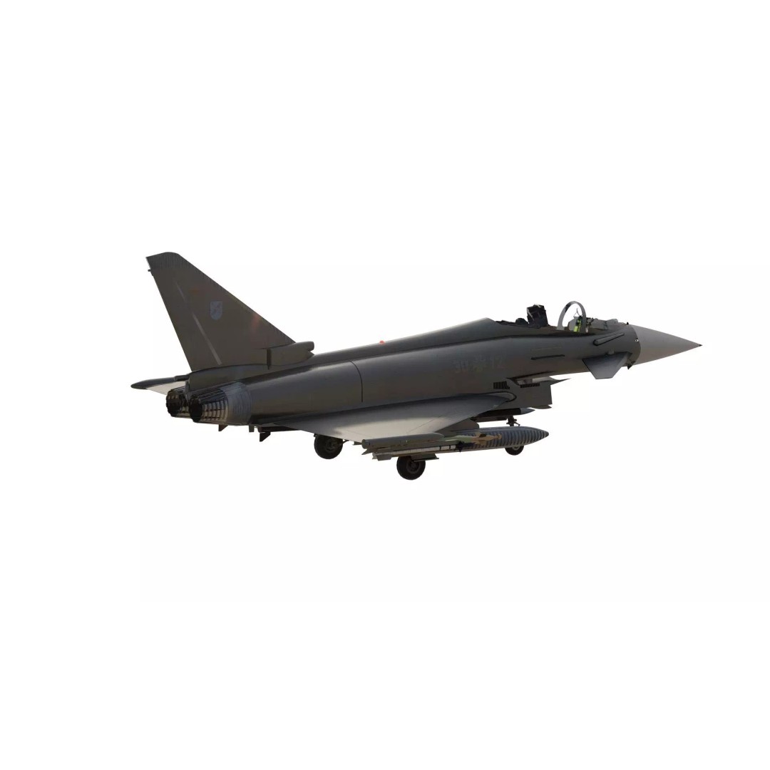 Eurofighter Typhoon 3D Model – Detailed Jet Asset for Lumion - View 6