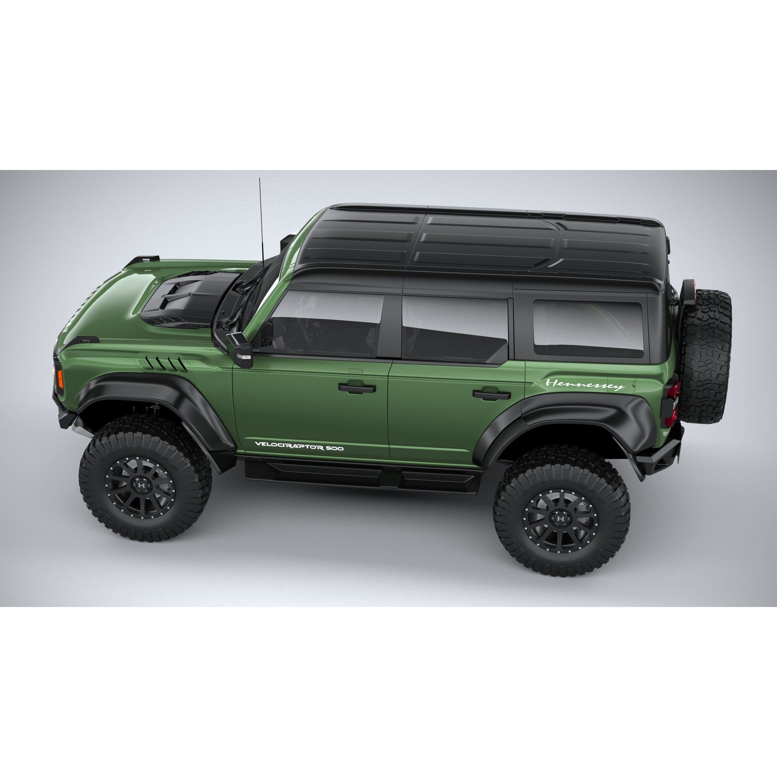 Hennessey Velociraptor 500 Bronco 2024 - High-Poly 3D Model - View 11