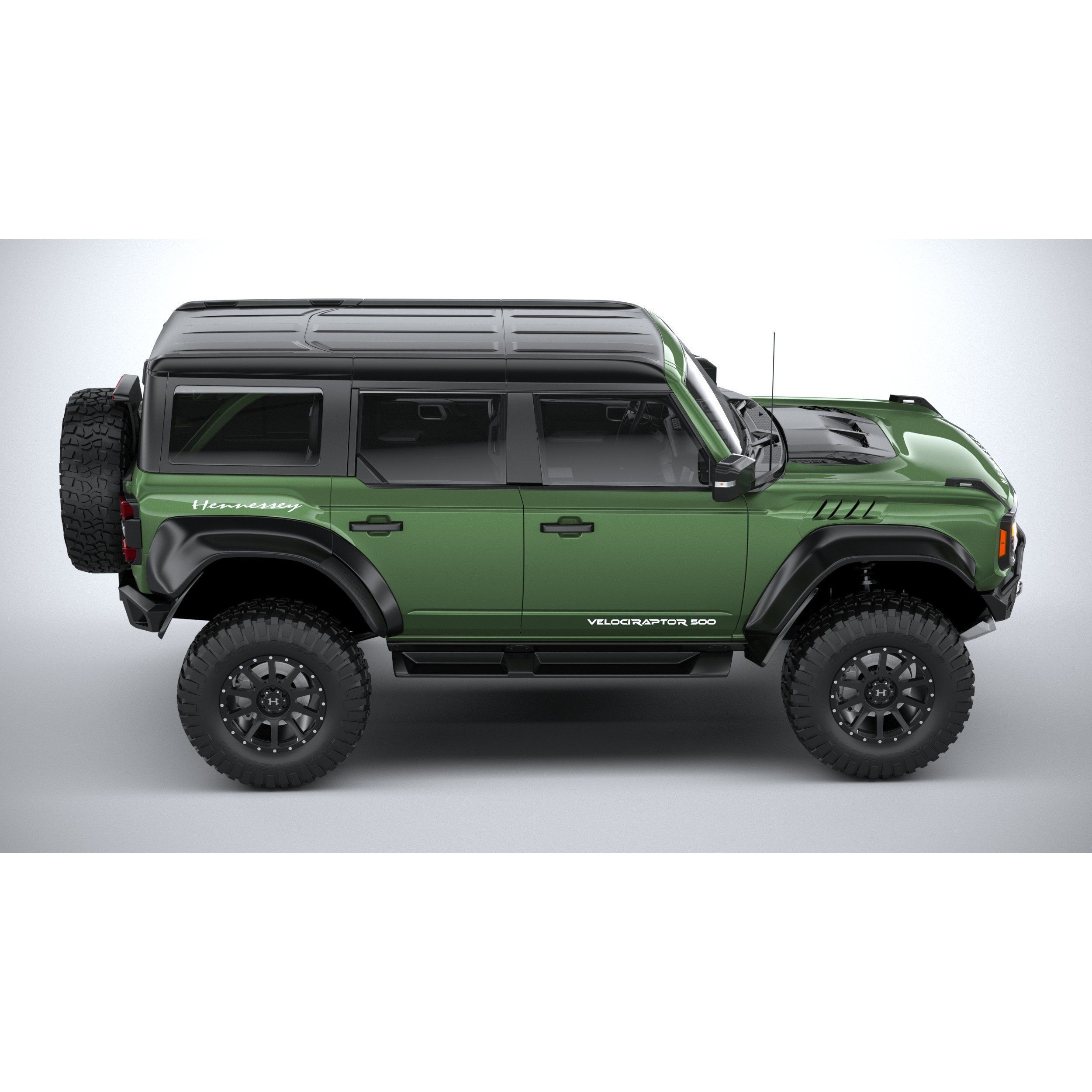 Hennessey Velociraptor 500 Bronco 2024 - High-Poly 3D Model - View 13