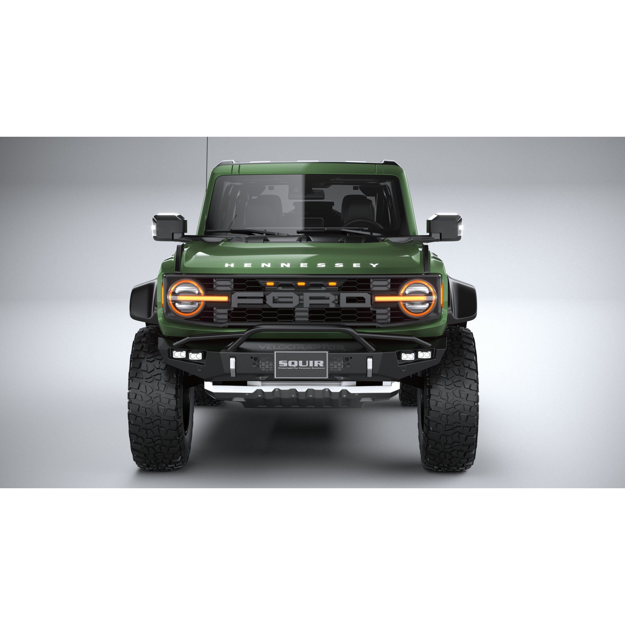 Hennessey Velociraptor 500 Bronco 2024 - High-Poly 3D Model - View 15