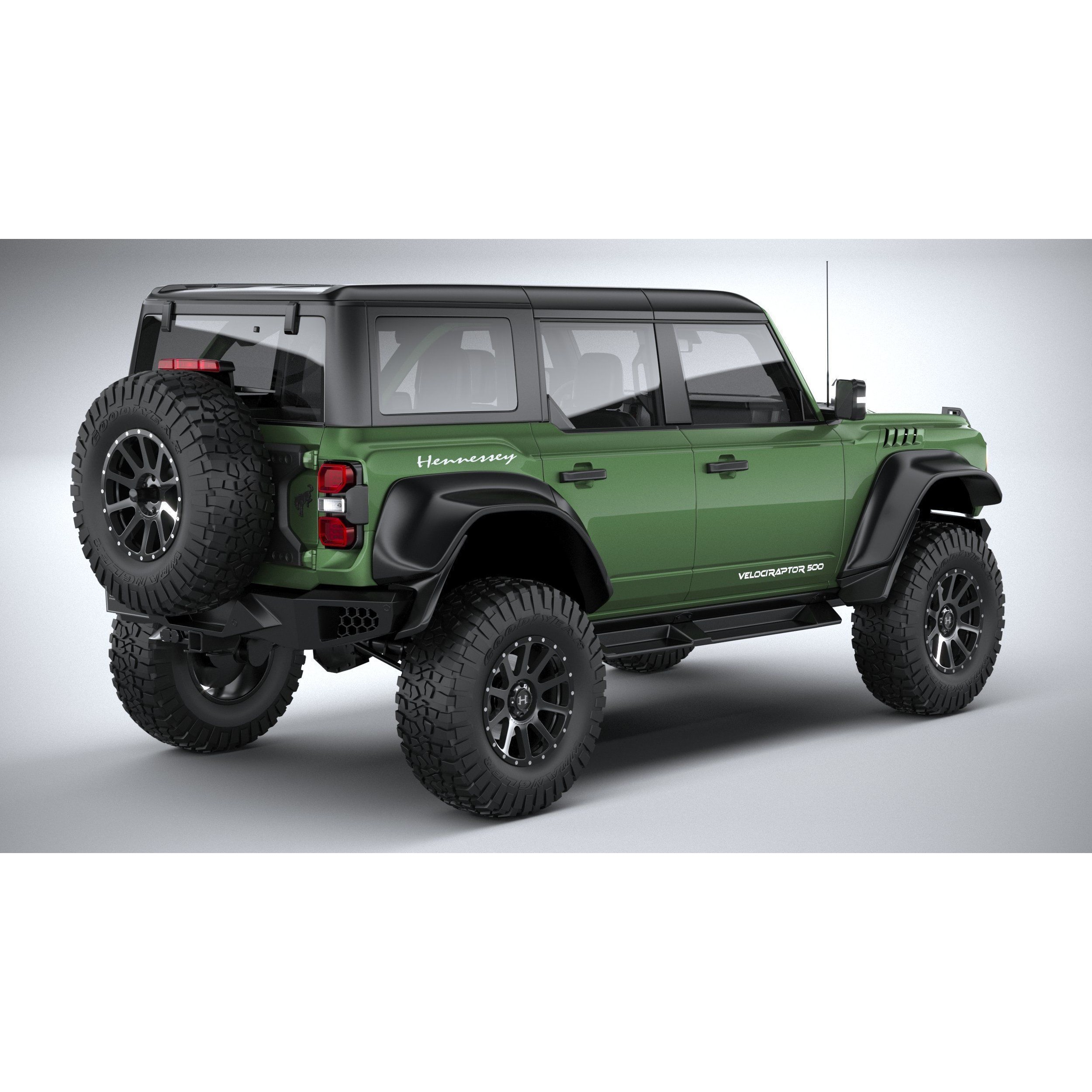 Hennessey Velociraptor 500 Bronco 2024 - High-Poly 3D Model - View 19