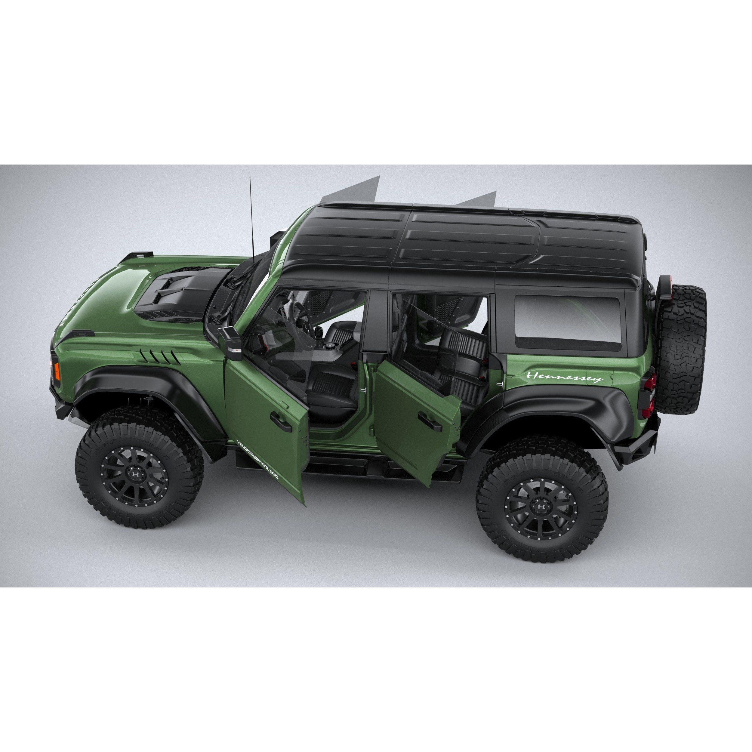 Hennessey Velociraptor 500 Bronco 2024 - High-Poly 3D Model - View 25