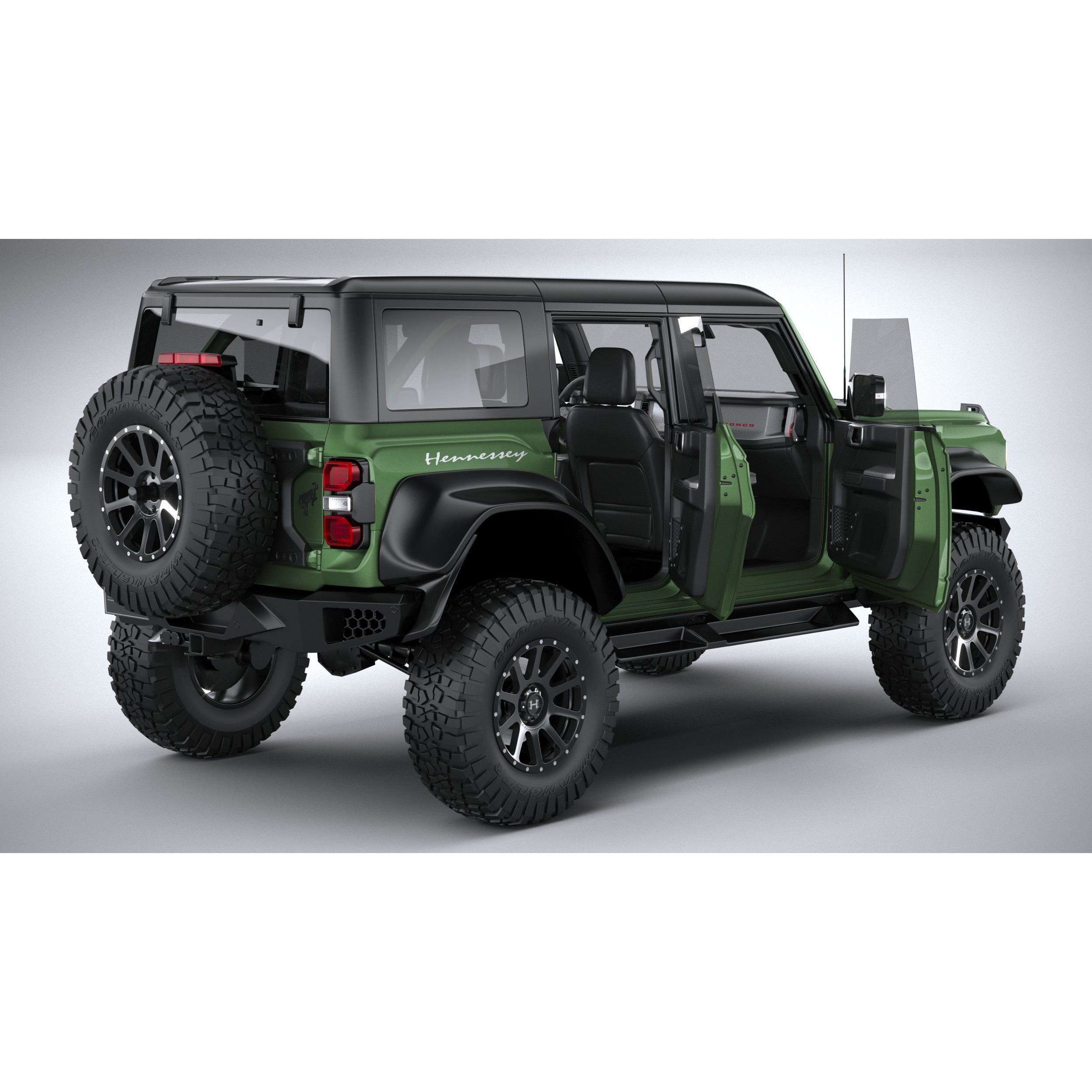 Hennessey Velociraptor 500 Bronco 2024 - High-Poly 3D Model - View 26