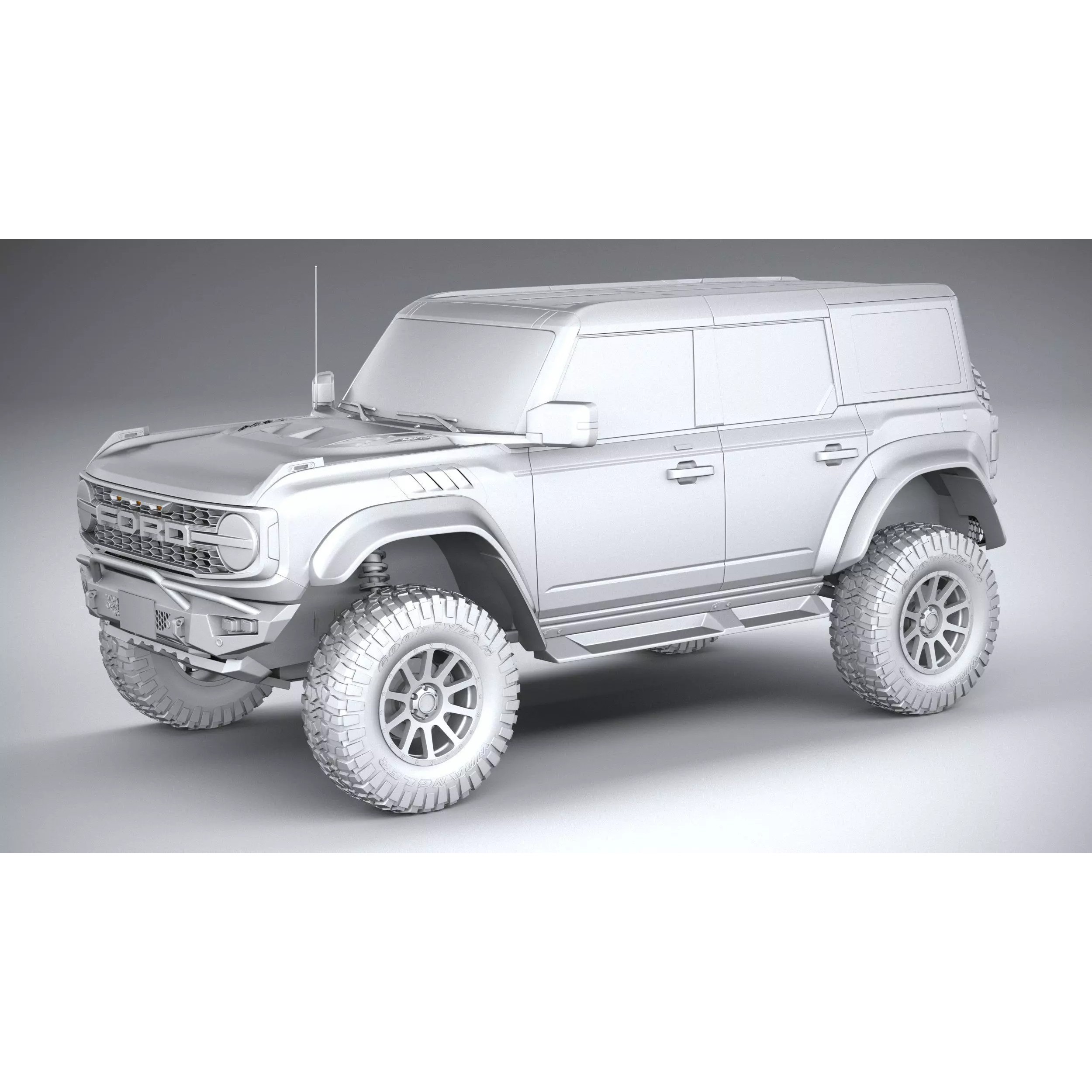 Hennessey Velociraptor 500 Bronco 2024 - High-Poly 3D Model - View 27