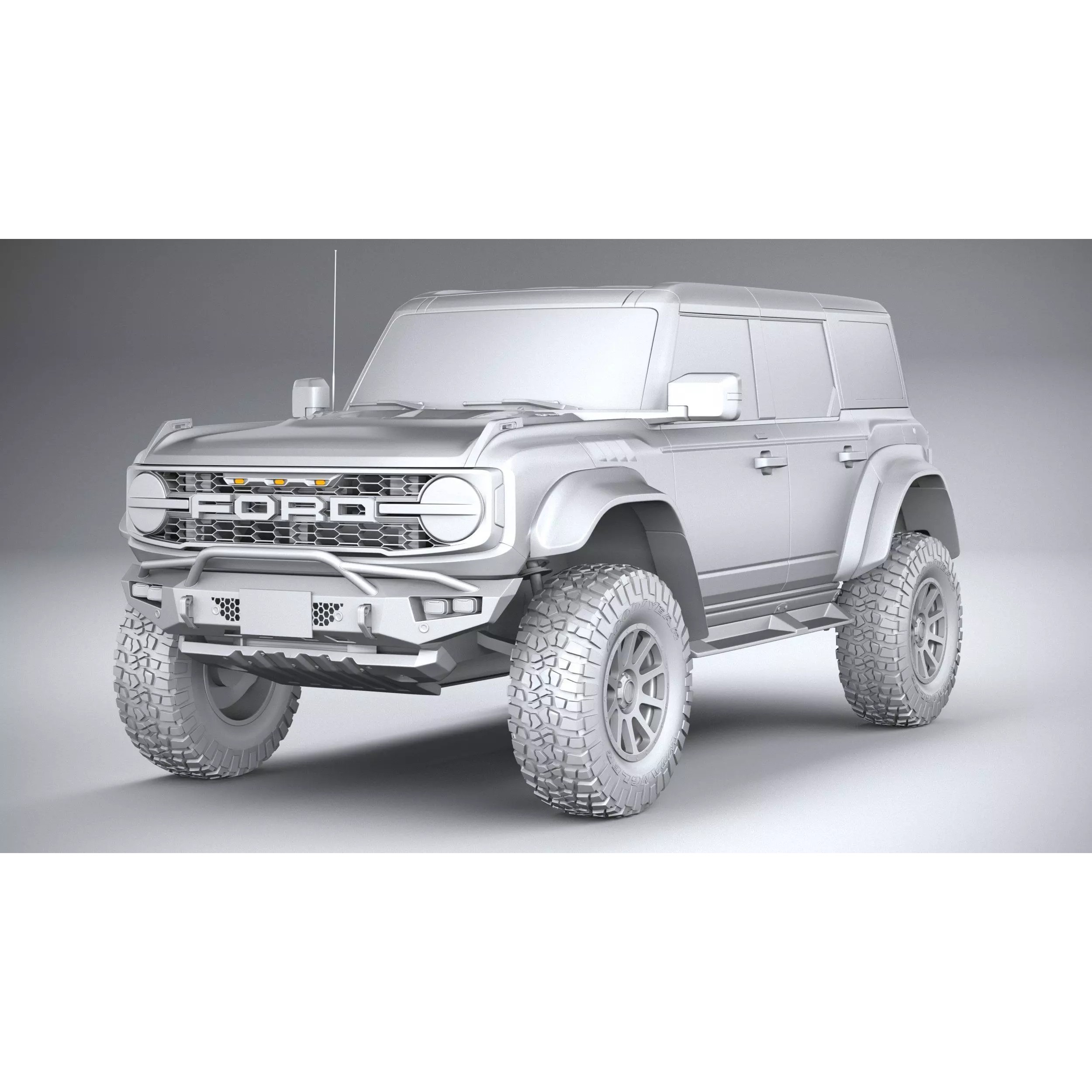 Hennessey Velociraptor 500 Bronco 2024 - High-Poly 3D Model - View 28