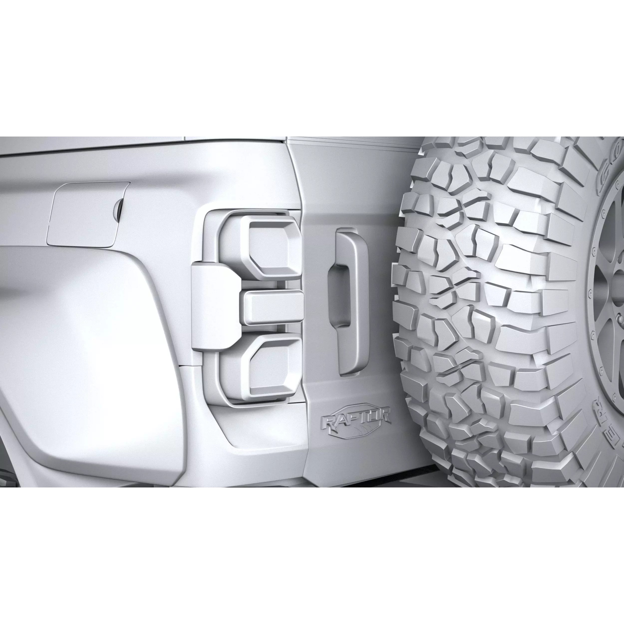 Hennessey Velociraptor 500 Bronco 2024 - High-Poly 3D Model - View 32