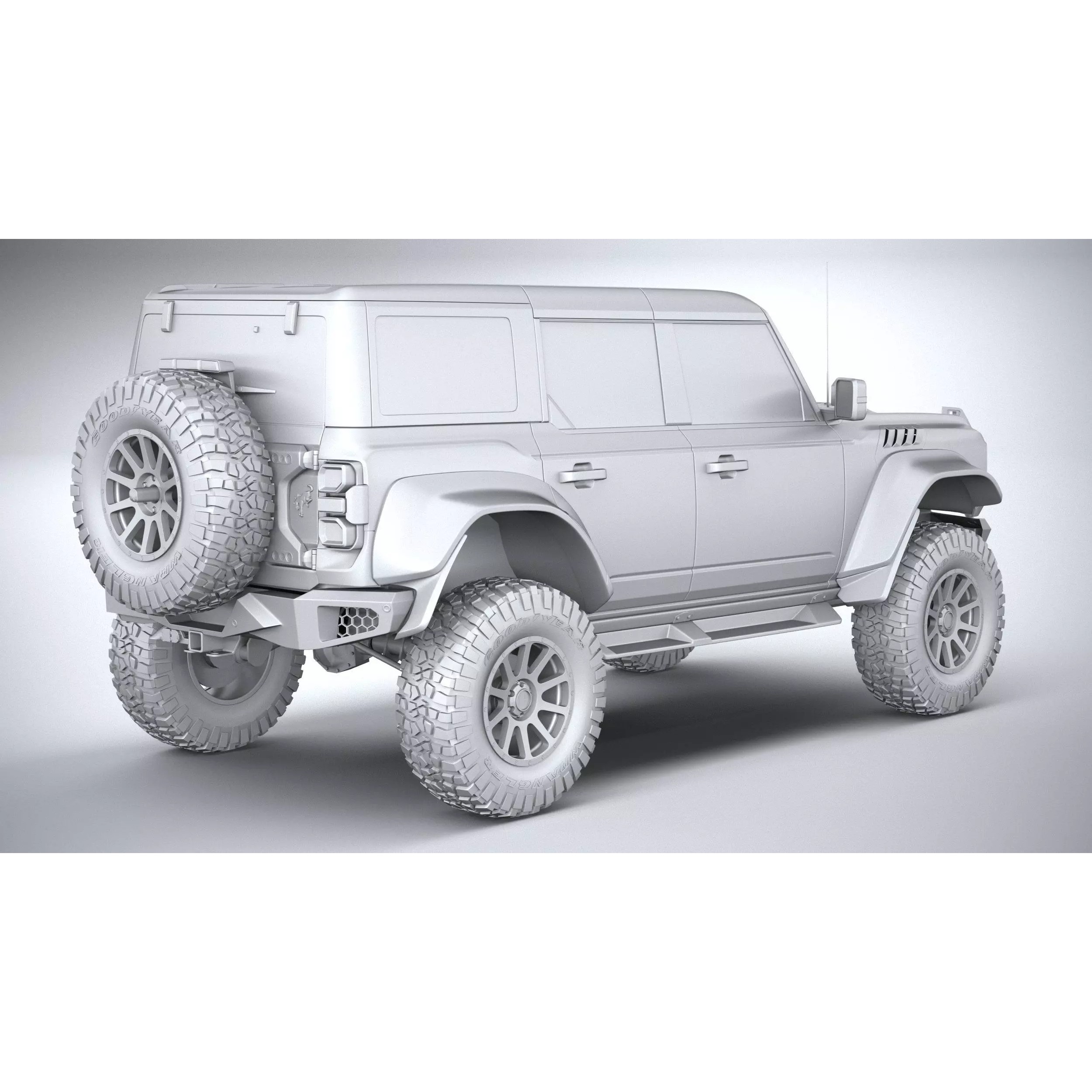 Hennessey Velociraptor 500 Bronco 2024 - High-Poly 3D Model - View 33