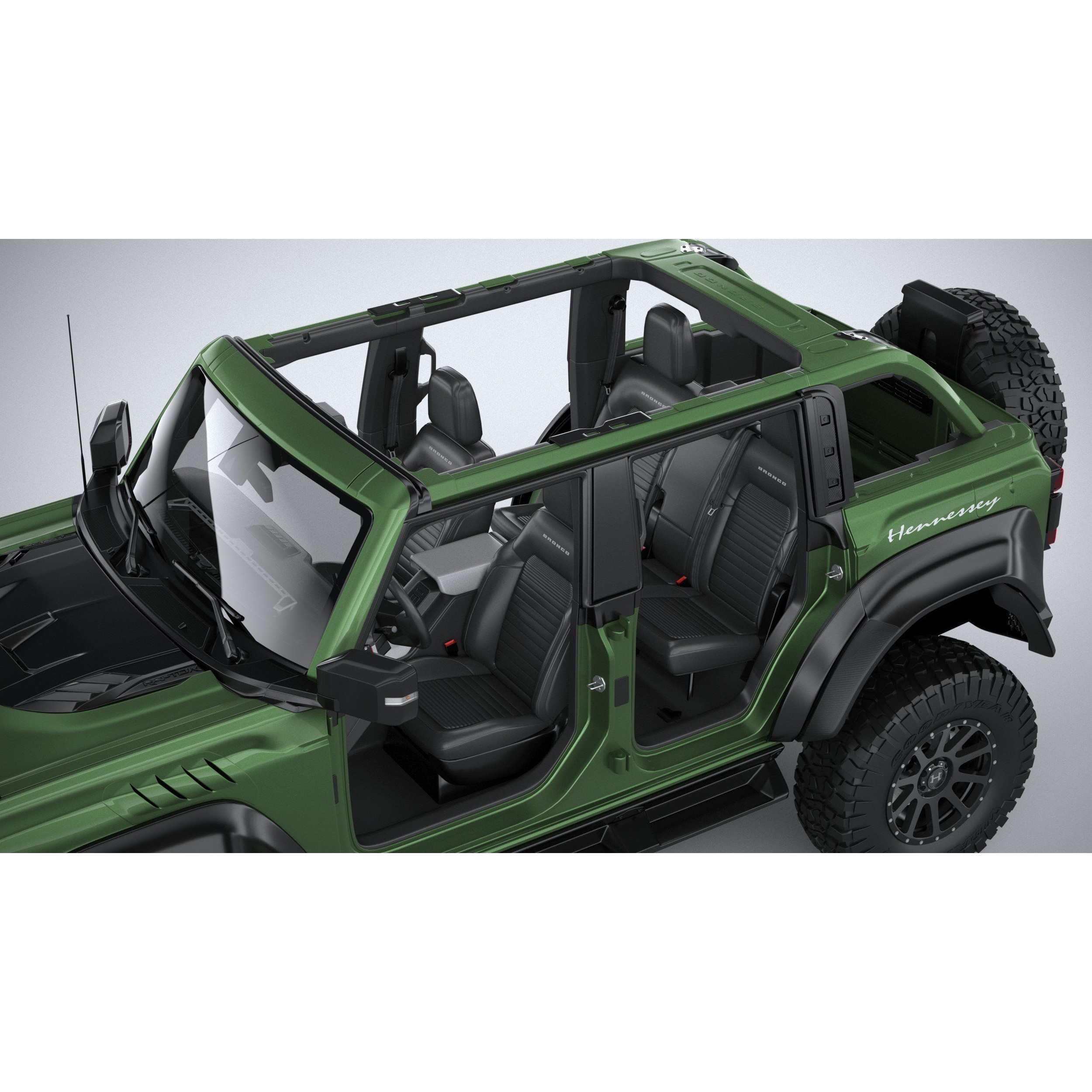 Hennessey Velociraptor 500 Bronco 2024 - High-Poly 3D Model - View 45