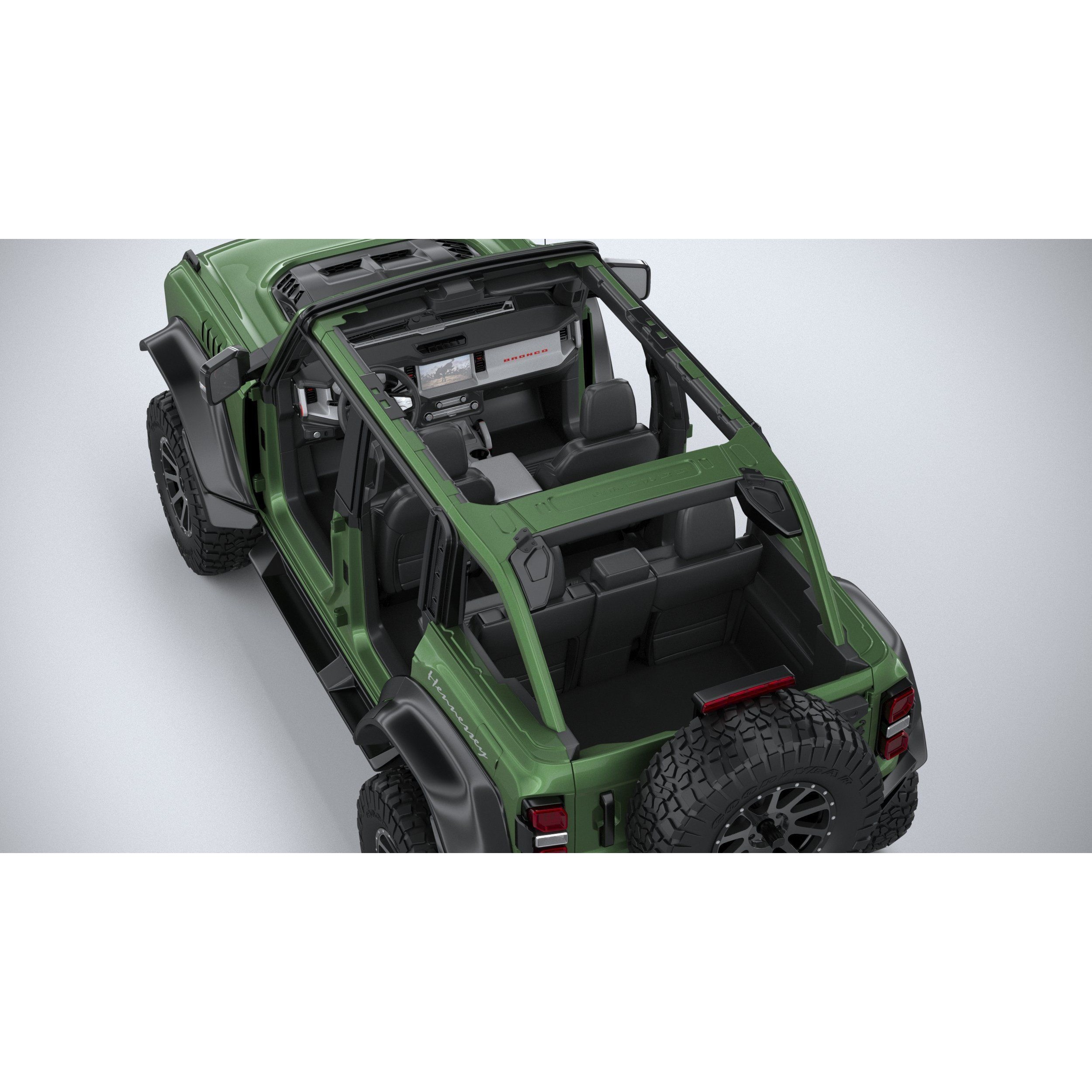 Hennessey Velociraptor 500 Bronco 2024 - High-Poly 3D Model - View 46