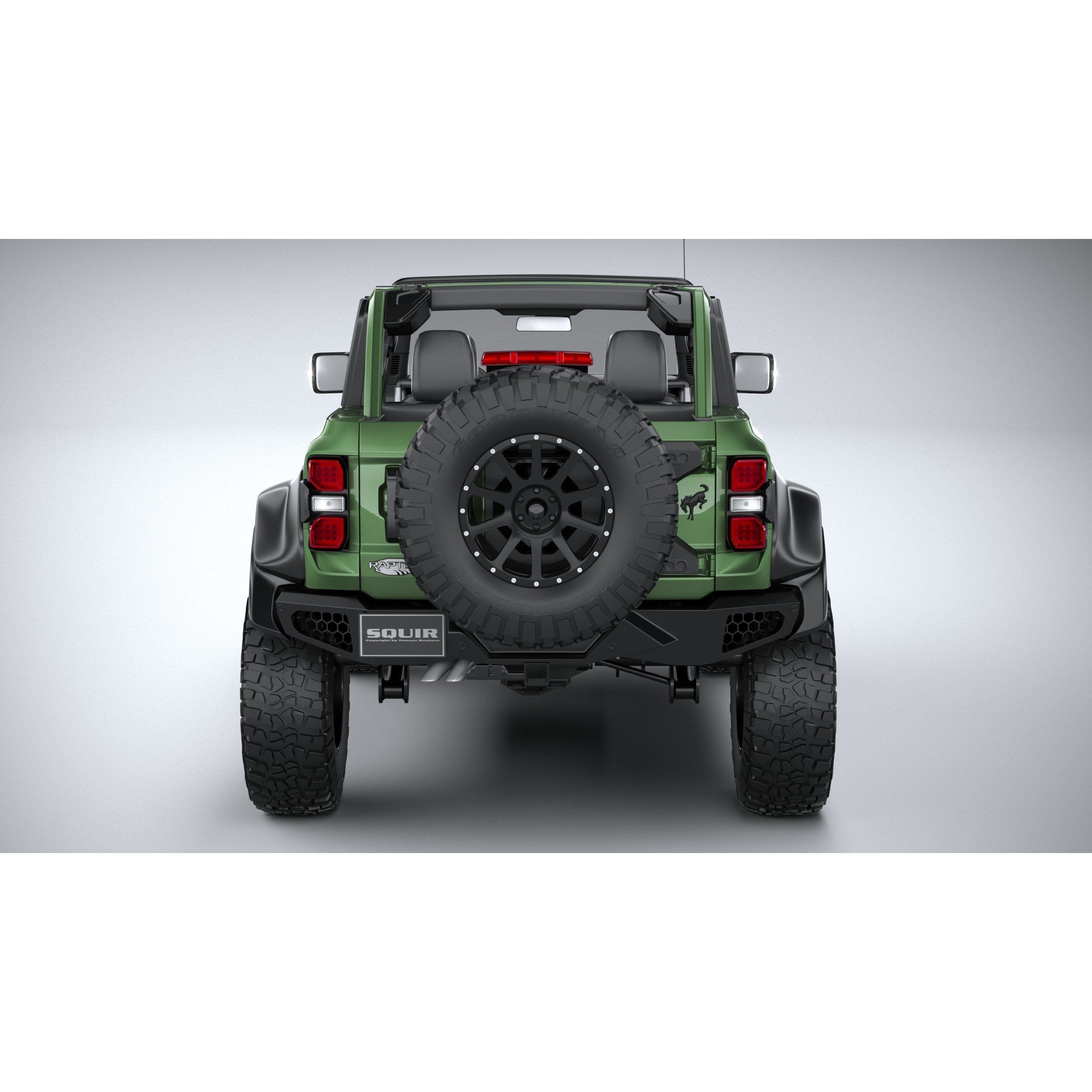 Hennessey Velociraptor 500 Bronco 2024 - High-Poly 3D Model - View 47