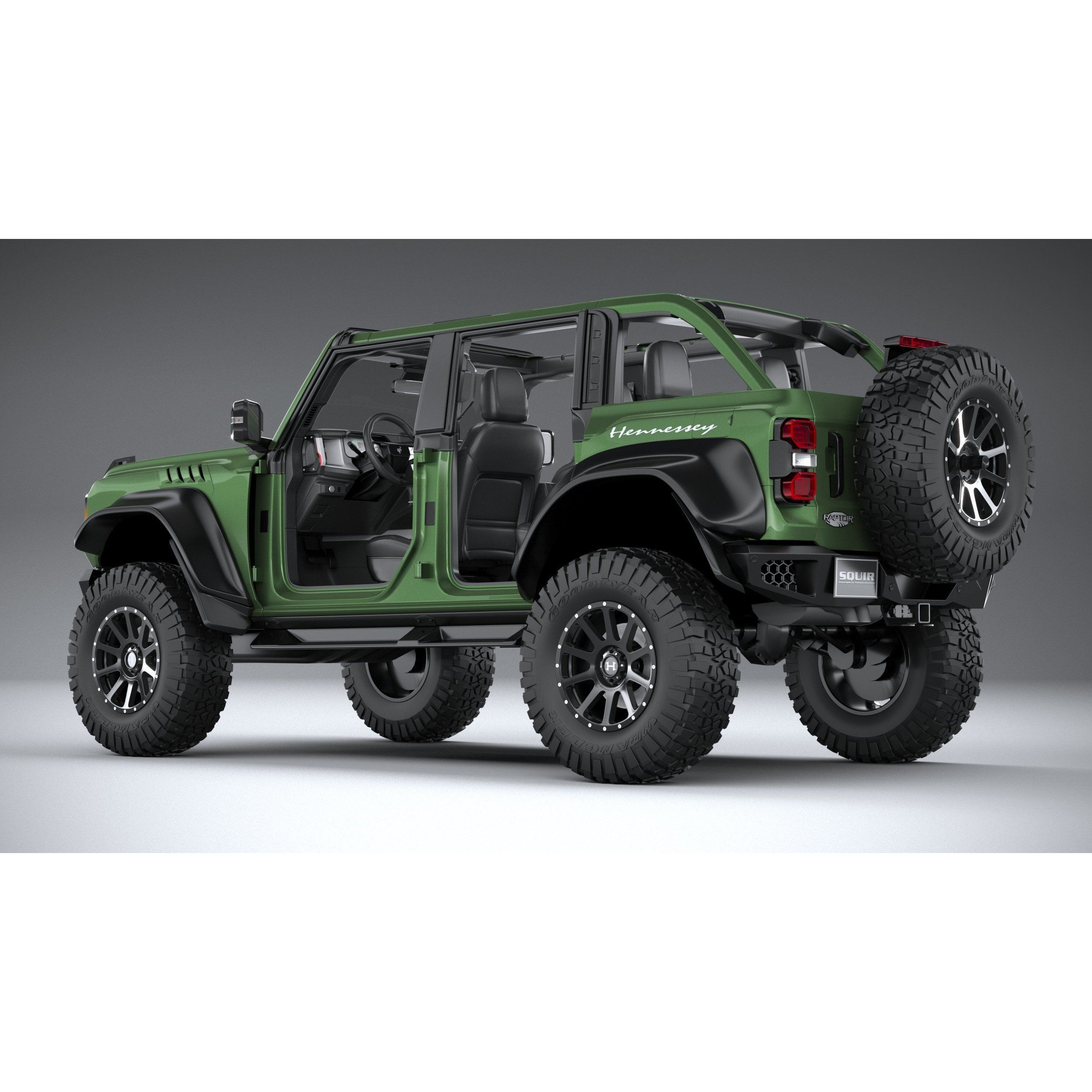 Hennessey Velociraptor 500 Bronco 2024 - High-Poly 3D Model - View 48