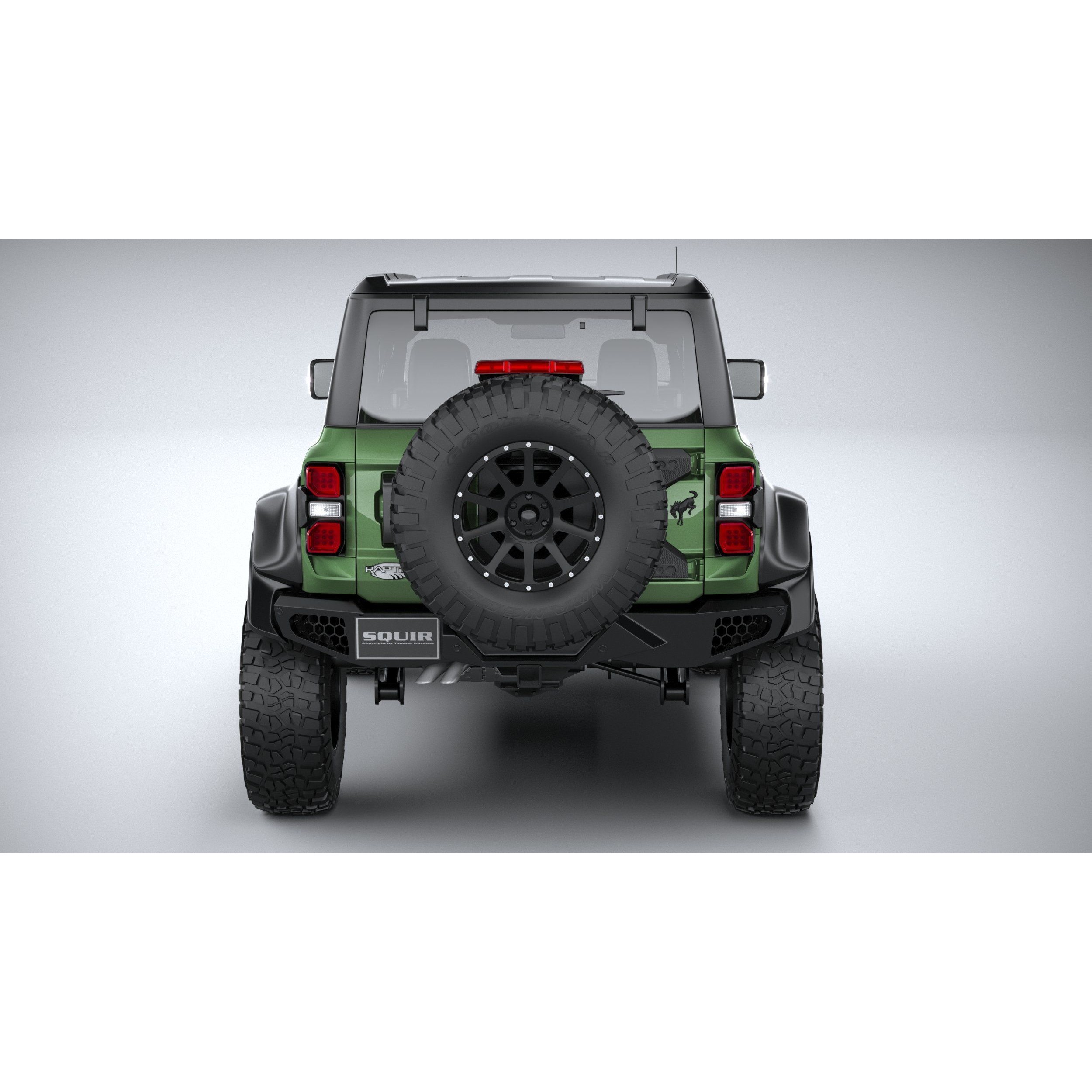 Hennessey Velociraptor 500 Bronco 2024 - High-Poly 3D Model - View 6
