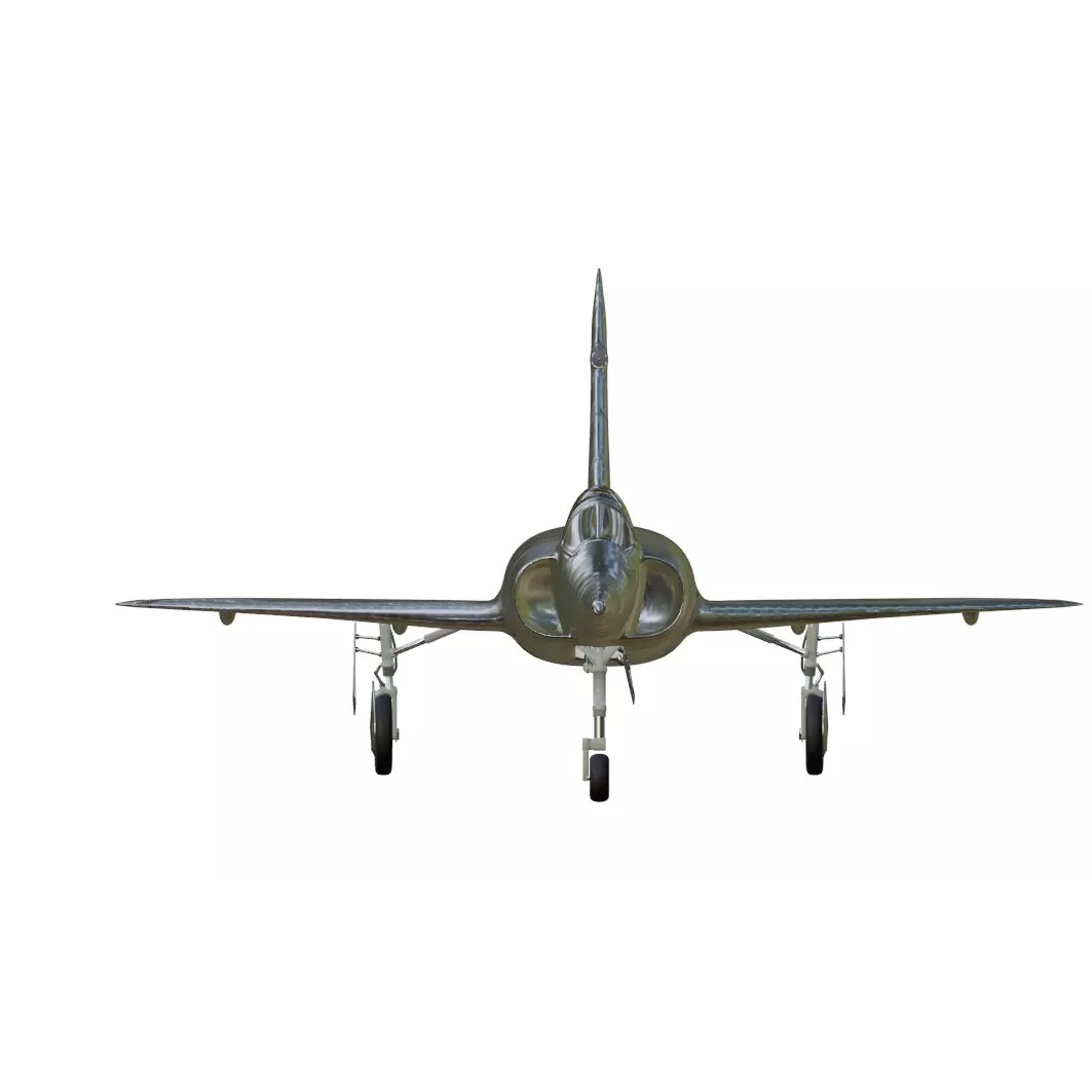 Dassault MD 550 Mirage I 3D Model – Low Poly Aircraft, FBX, OBJ - View 12