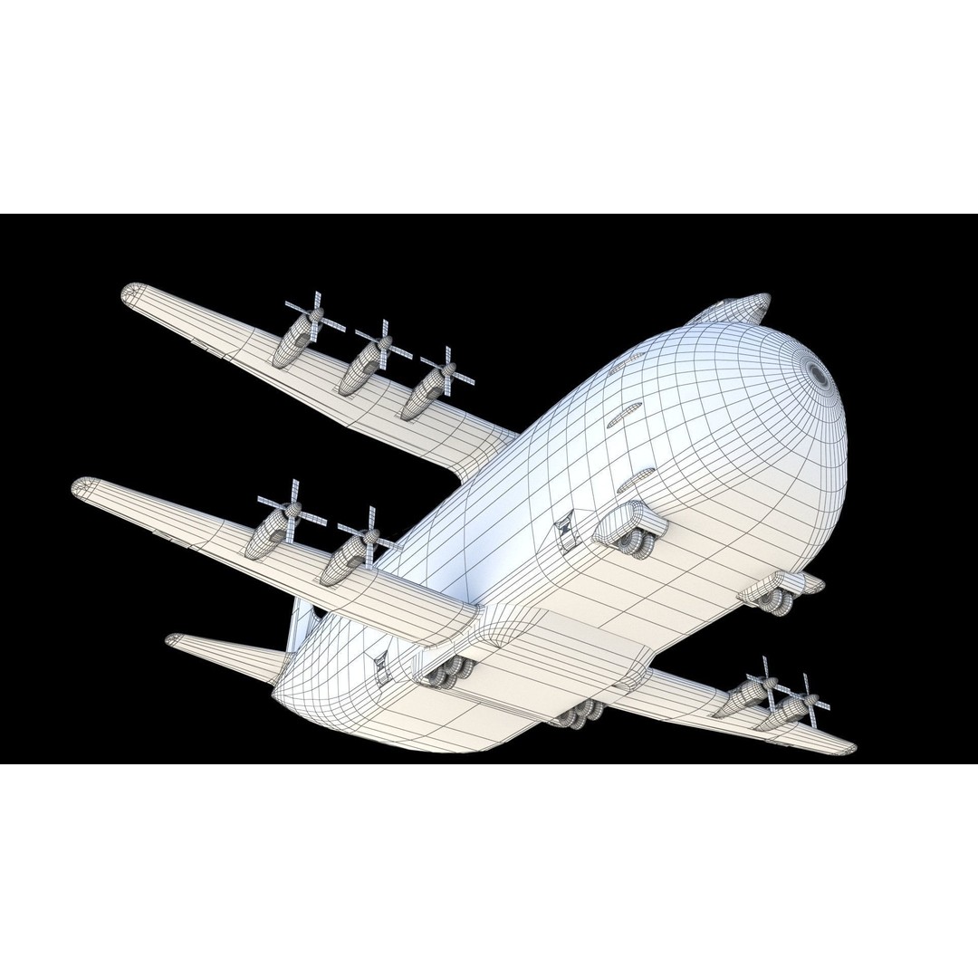 Howard DH-100 DBA 3D Model – Historic Aircraft, PBR Textures, FBX