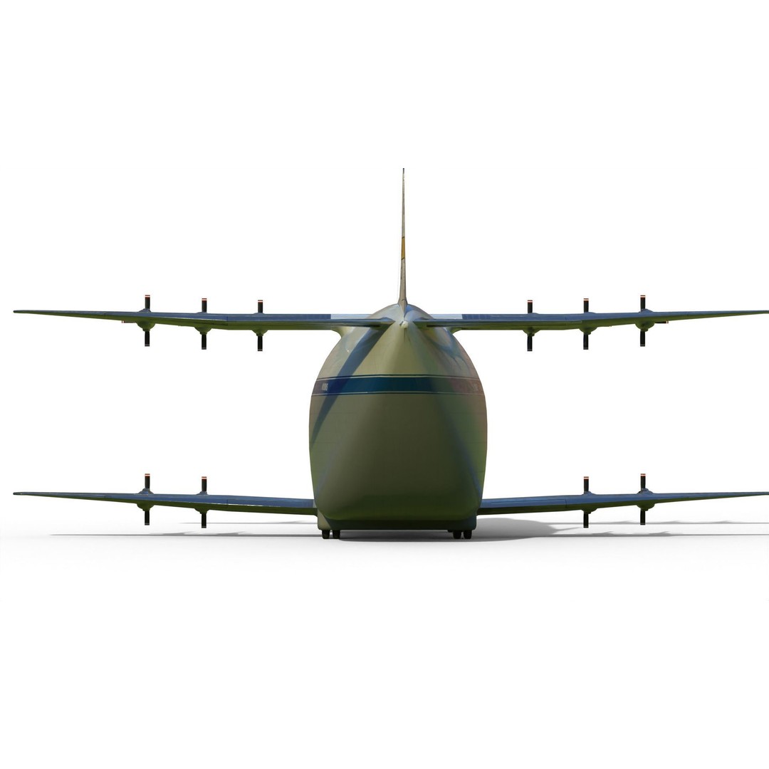 Howard DH-100 DBA 3D Model – Historic Aircraft, PBR Textures, FBX - View 18