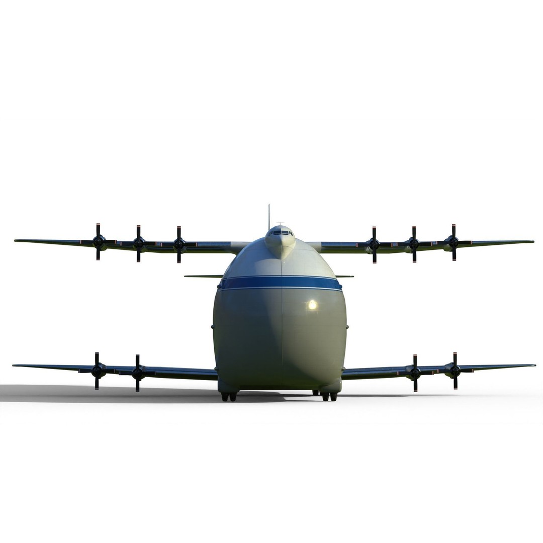 Howard DH-100 DBA 3D Model – Historic Aircraft, PBR Textures, FBX - View 22