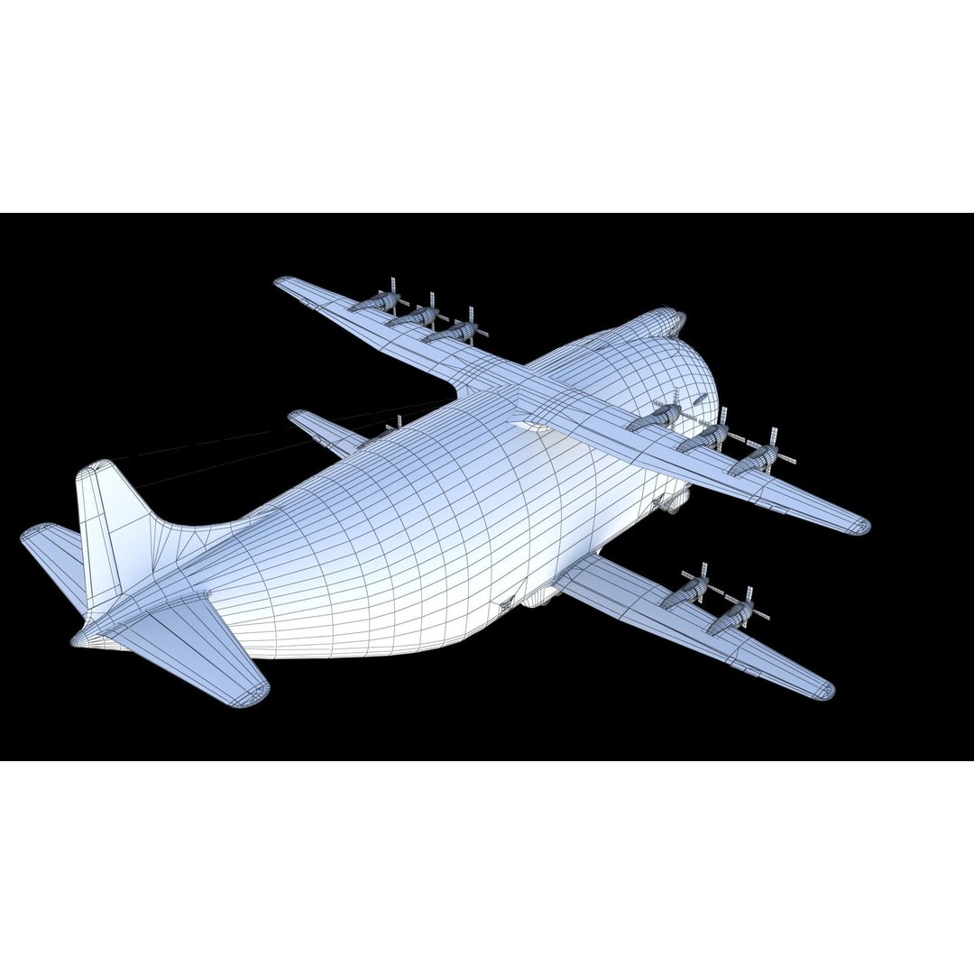 Howard DH-100 DBA 3D Model – Historic Aircraft, PBR Textures, FBX - View 30