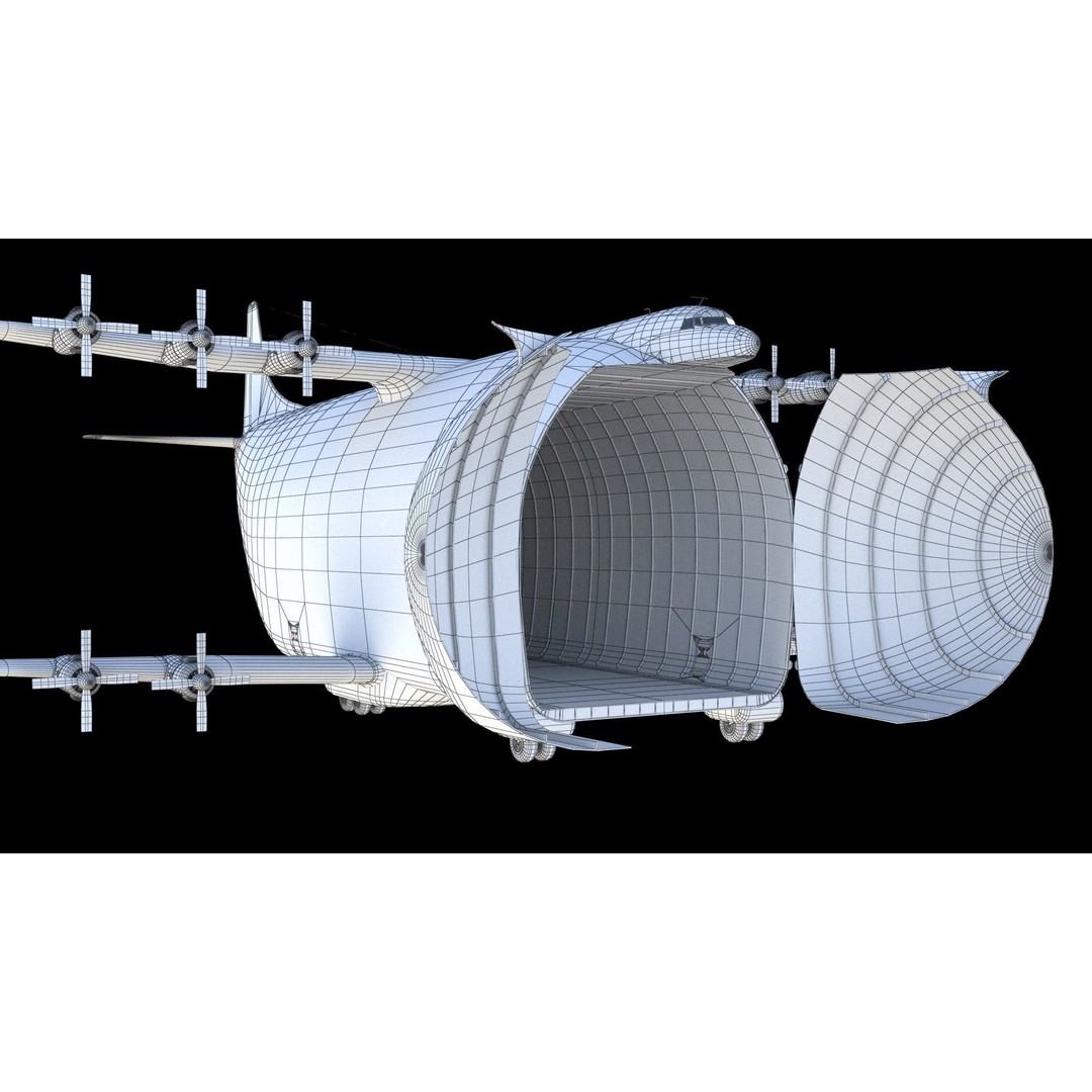 Howard DH-100 DBA 3D Model – Historic Aircraft, PBR Textures, FBX - View 33