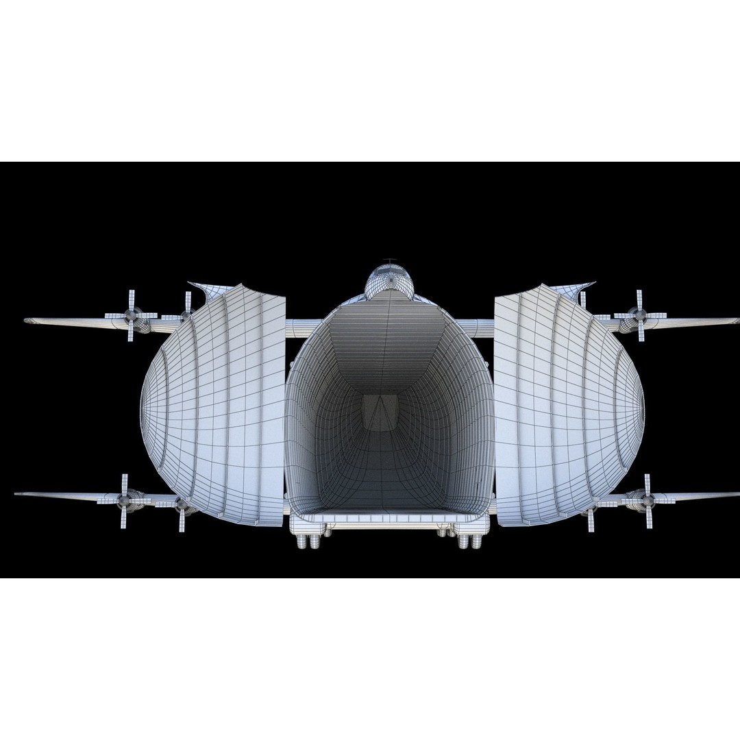 Howard DH-100 DBA 3D Model – Historic Aircraft, PBR Textures, FBX - View 34