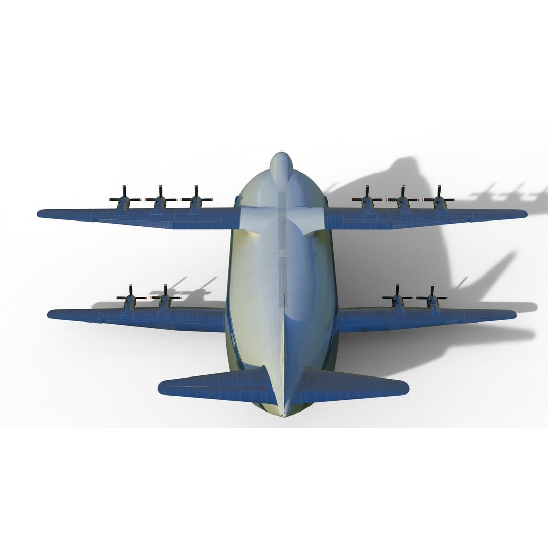 Howard DH-100 DBA 3D Model – Historic Aircraft, PBR Textures, FBX - View 5
