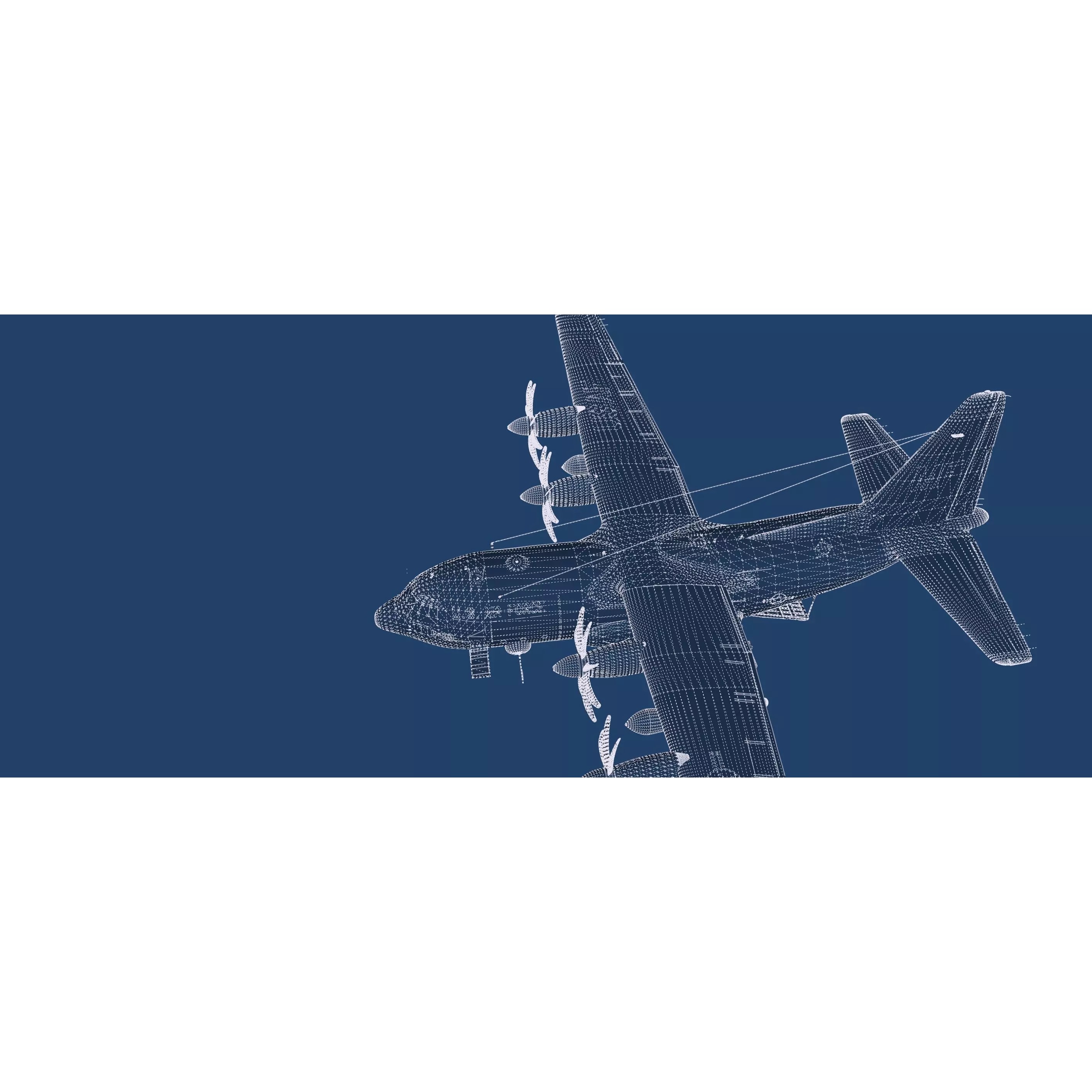 AC130 Gunship - Game-Ready 3D Model