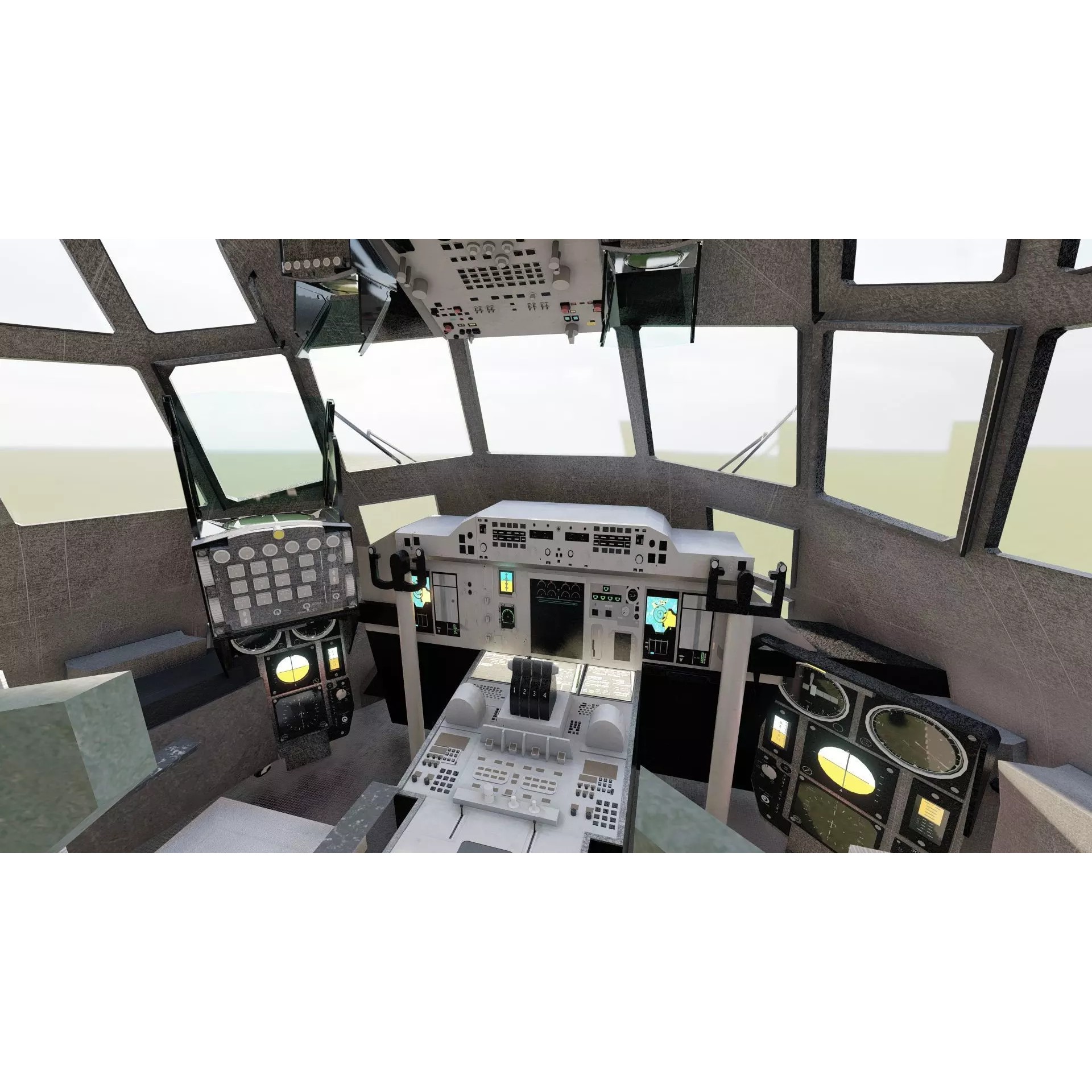 AC130 Gunship - Game-Ready 3D Model - View 21