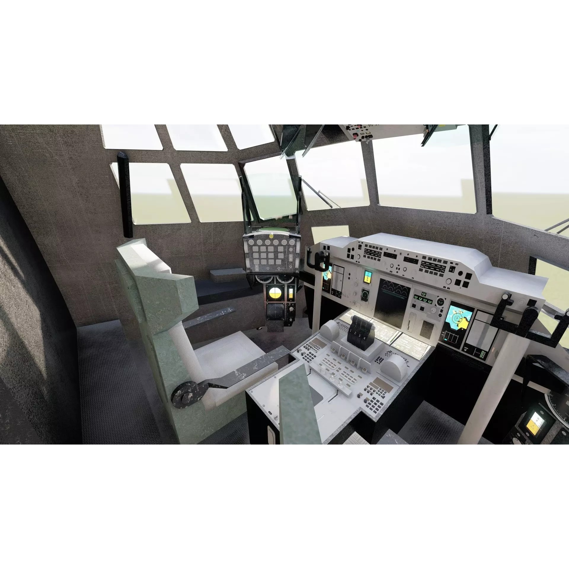 AC130 Gunship - Game-Ready 3D Model - View 22