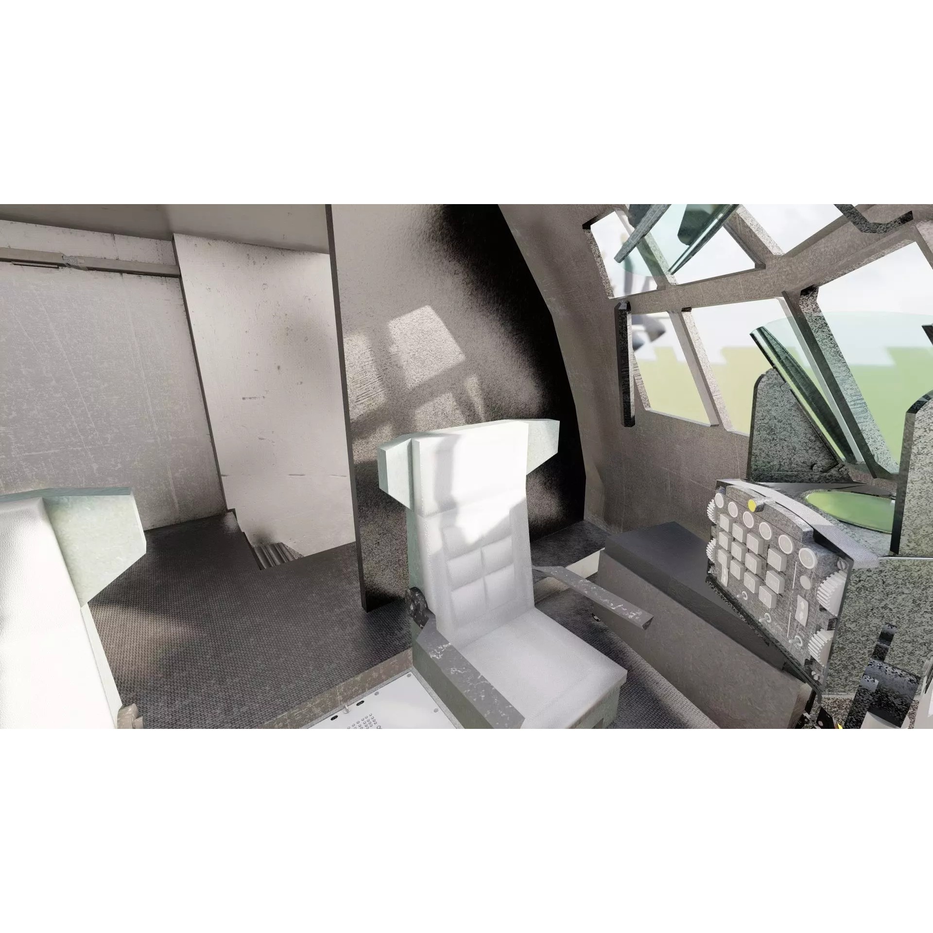 AC130 Gunship - Game-Ready 3D Model - View 23