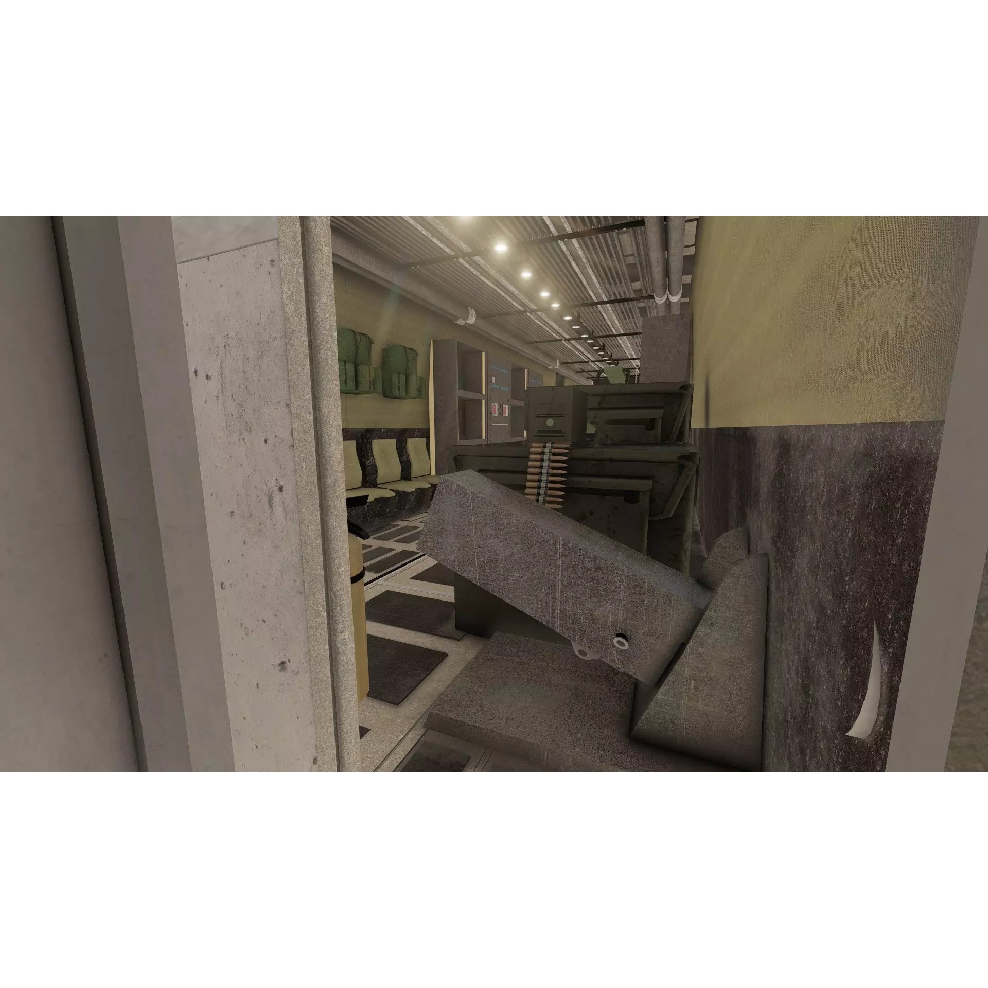 AC130 Gunship - Game-Ready 3D Model - View 24