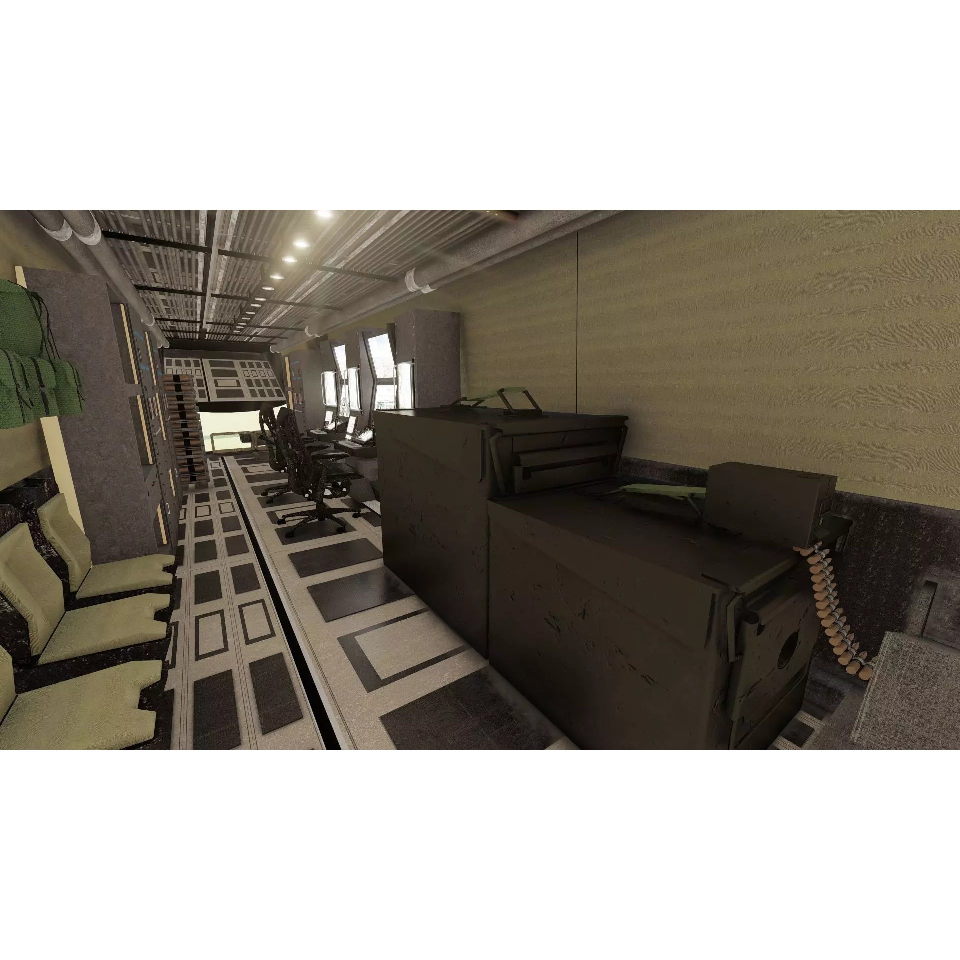 AC130 Gunship - Game-Ready 3D Model - View 26