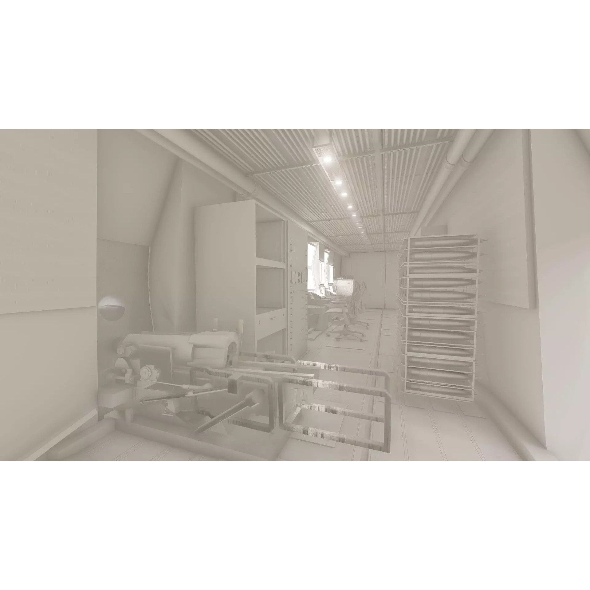 AC130 Gunship - Game-Ready 3D Model - View 51