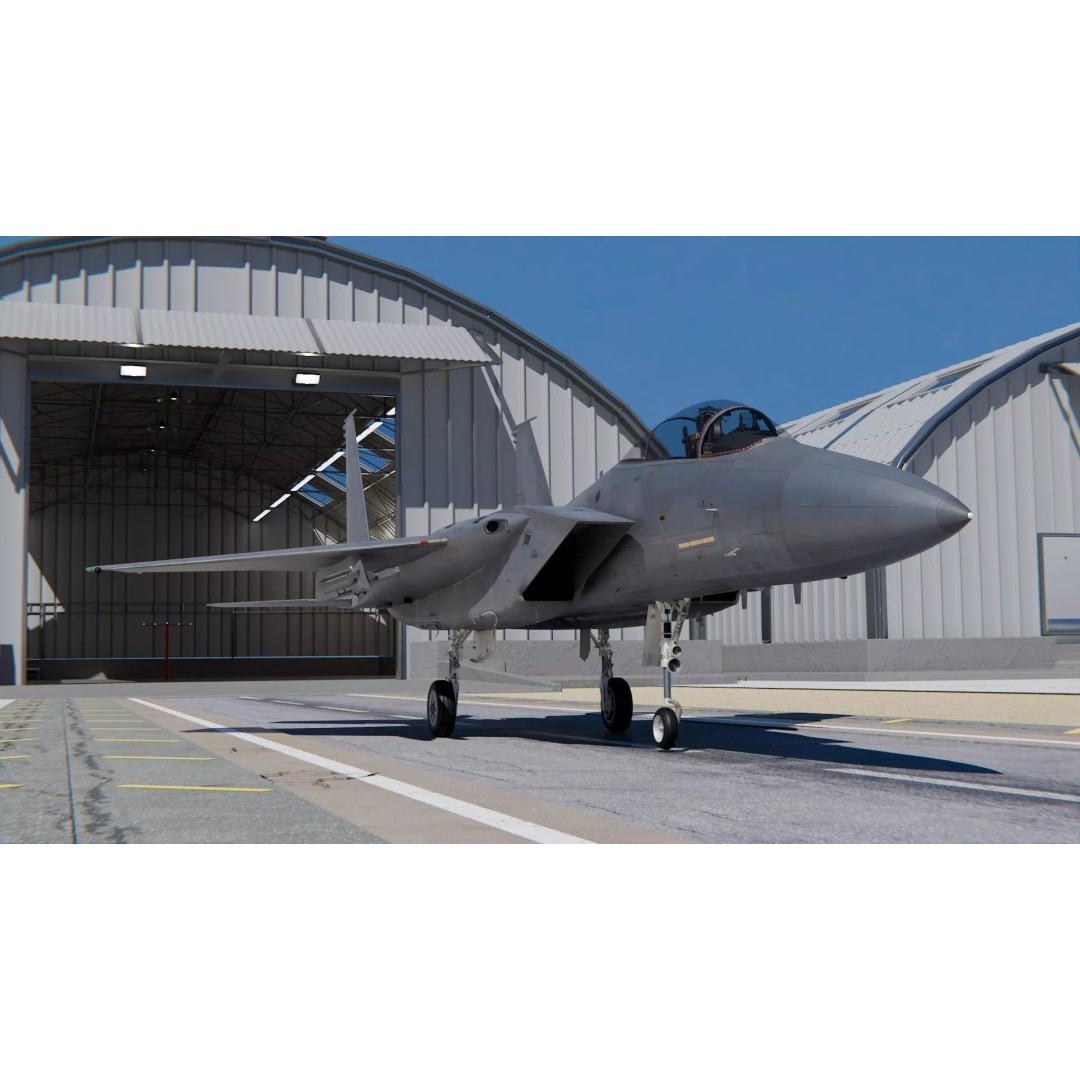 Mitsubishi F-15J 3D Model – High Poly Military Aircraft, FBX, PBR Textures - View 2