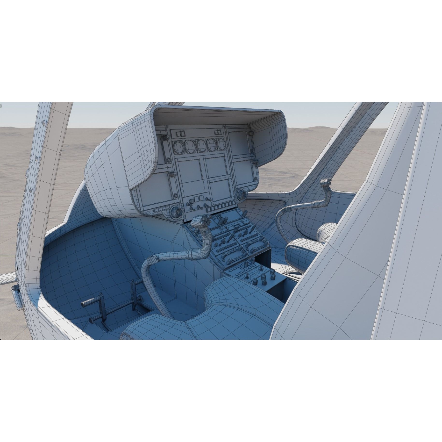 Airbus H145 - Rigged Game-Ready 3D Model - View 15