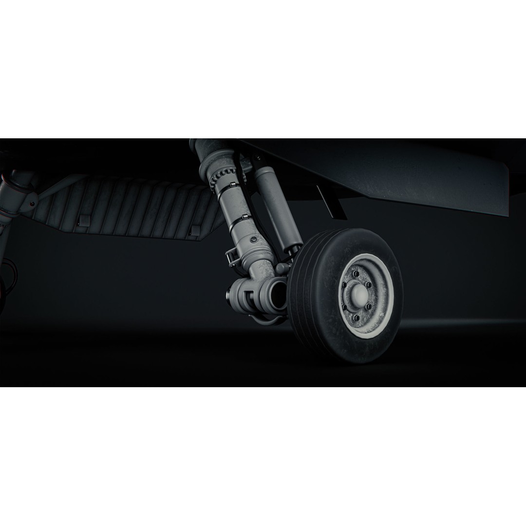 Boeing MQ-28 Ghost Bat Drone 3D Model – High Poly PBR Aircraft, FBX - View 12