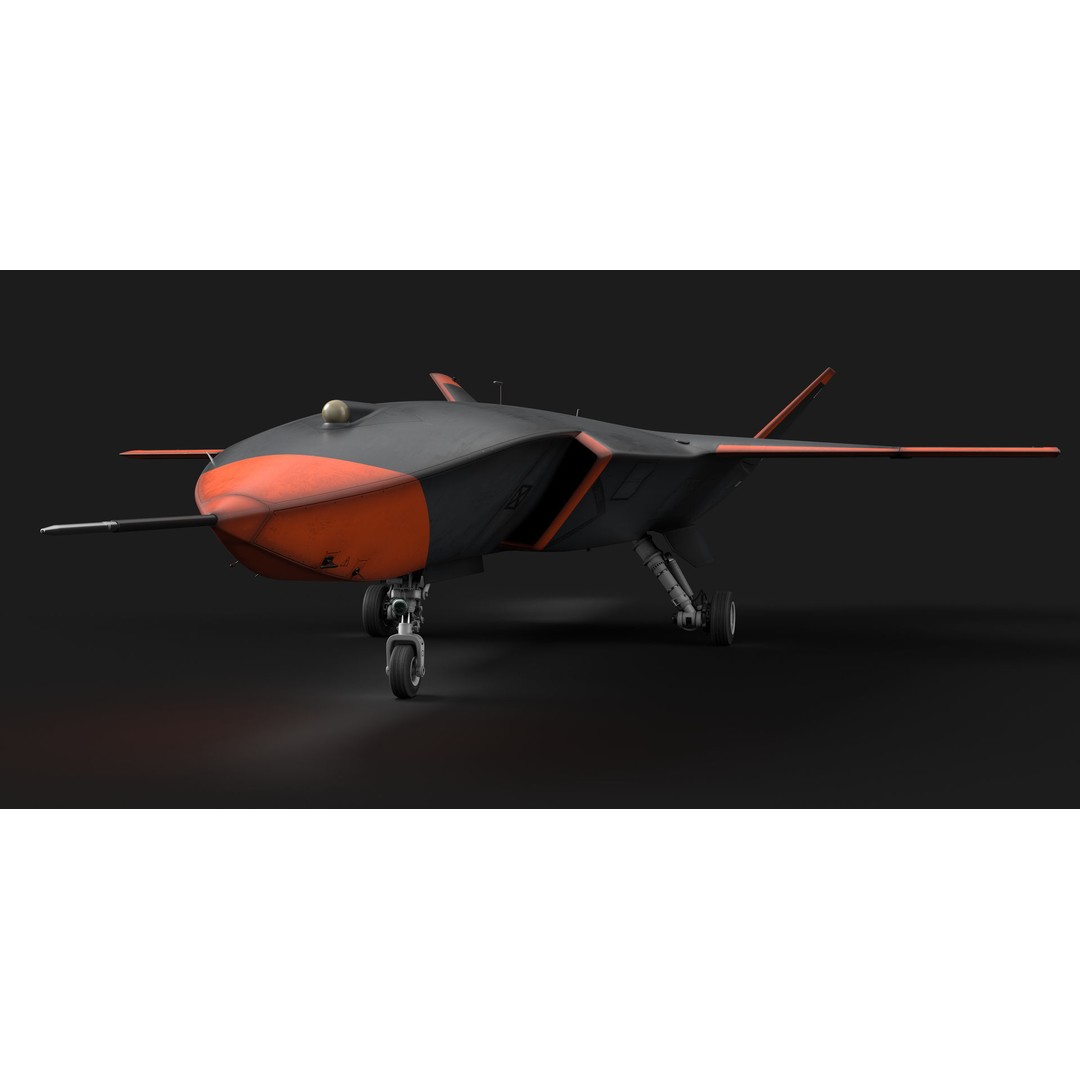 Boeing MQ-28 Ghost Bat Drone 3D Model – High Poly PBR Aircraft, FBX - View 31