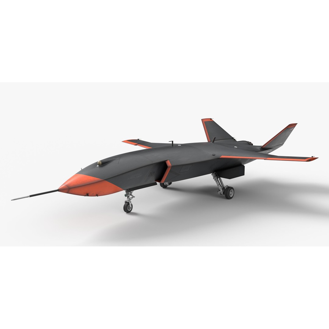 Boeing MQ-28 Ghost Bat Drone 3D Model – High Poly PBR Aircraft, FBX - View 41
