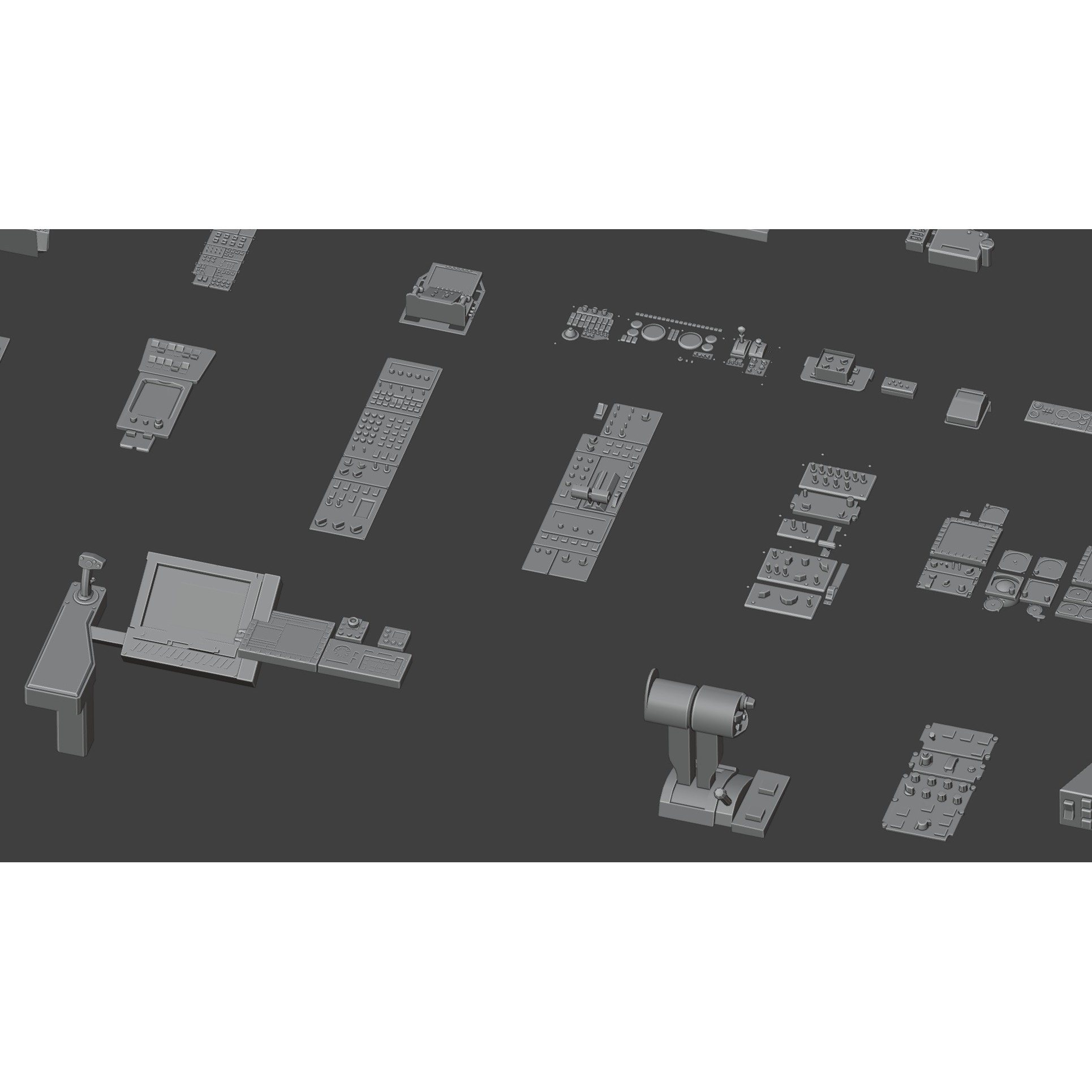 Tech Heavy Kit - Game-Ready 3D Model - View 10