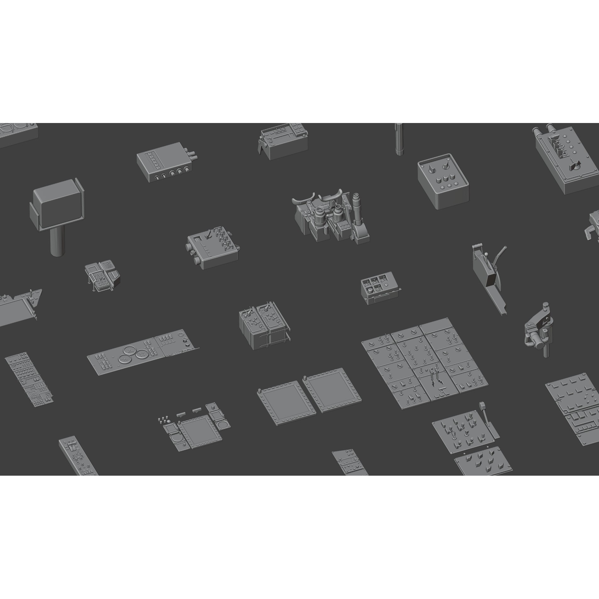 Tech Heavy Kit - Game-Ready 3D Model - View 11