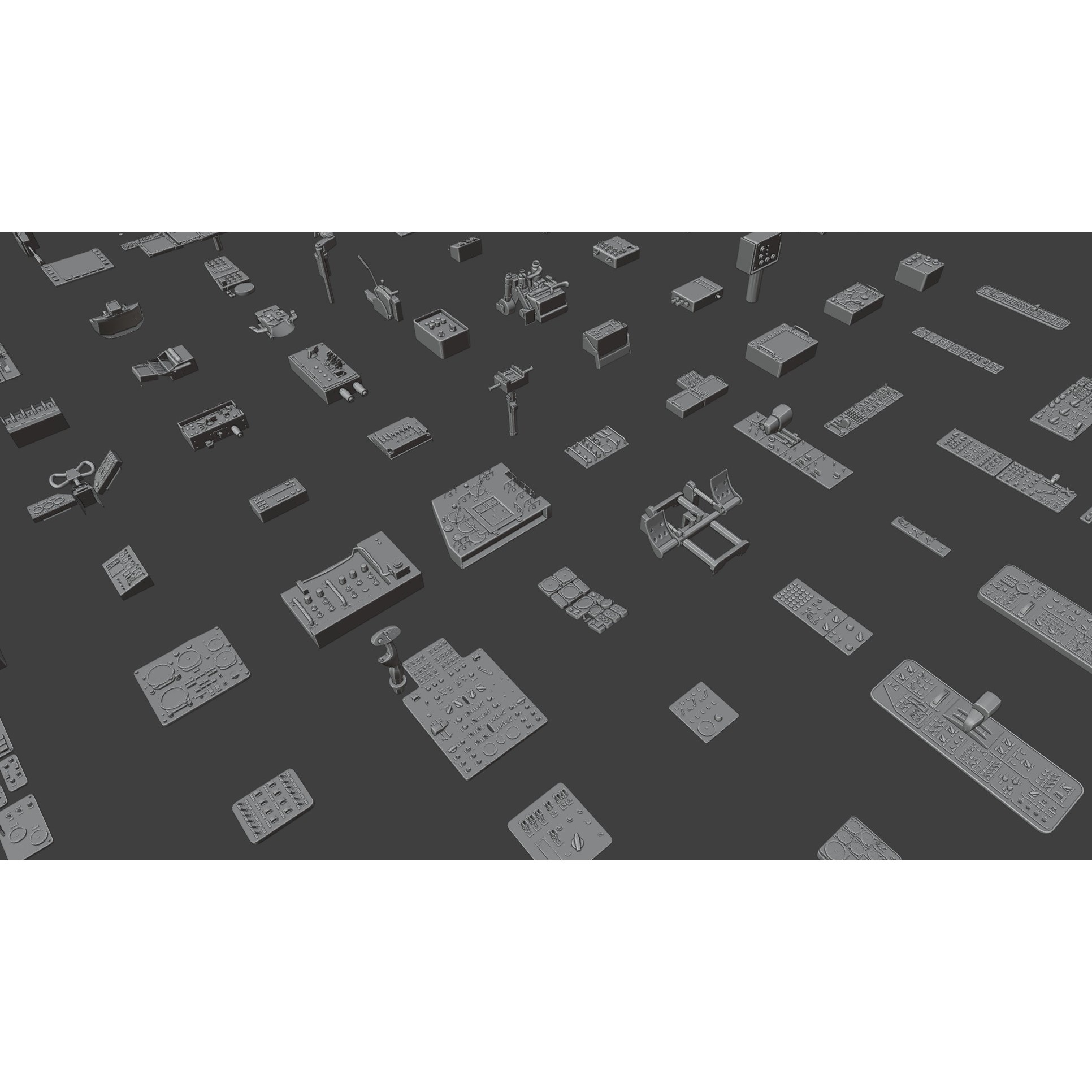 Tech Heavy Kit - Game-Ready 3D Model - View 12