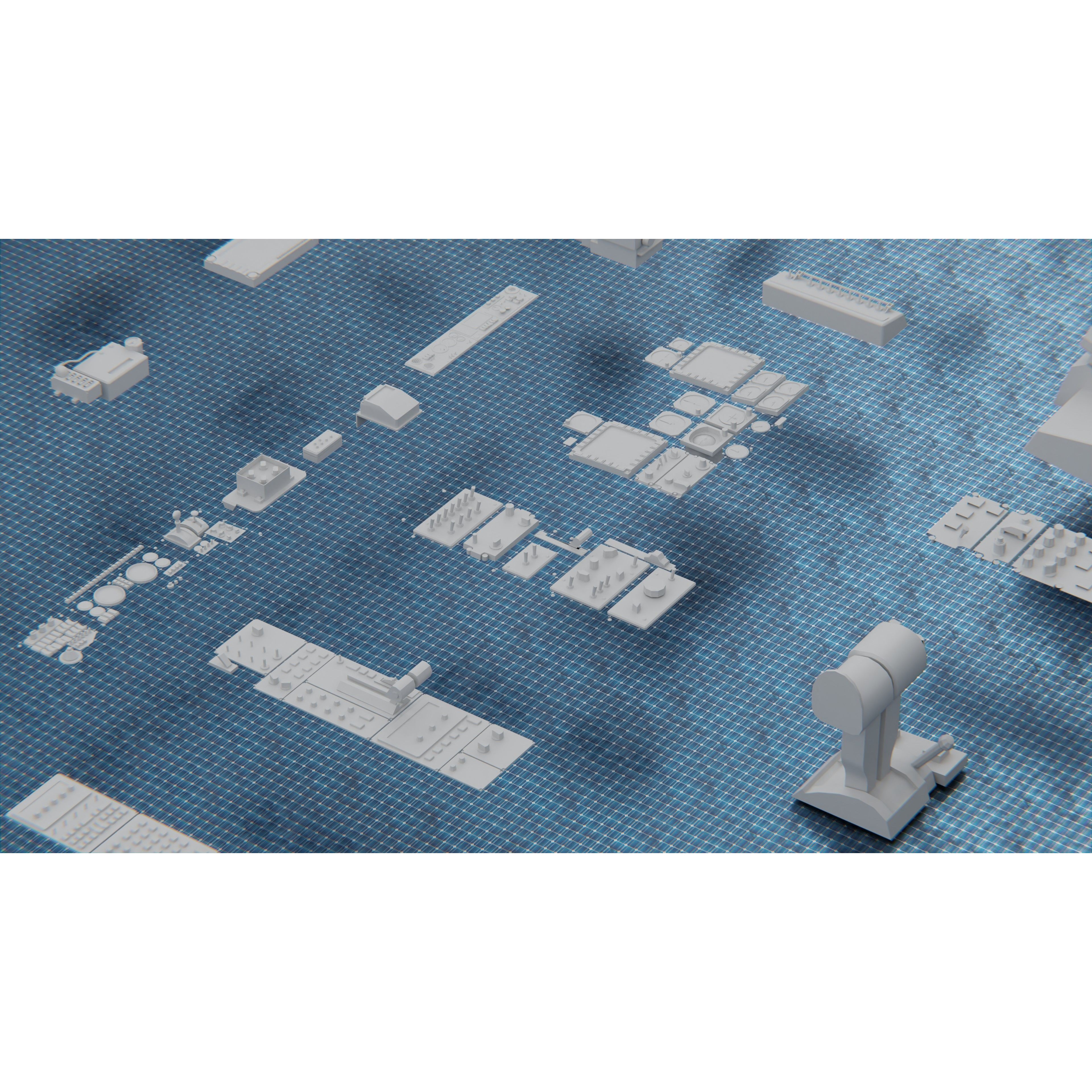 Tech Heavy Kit - Game-Ready 3D Model - View 13