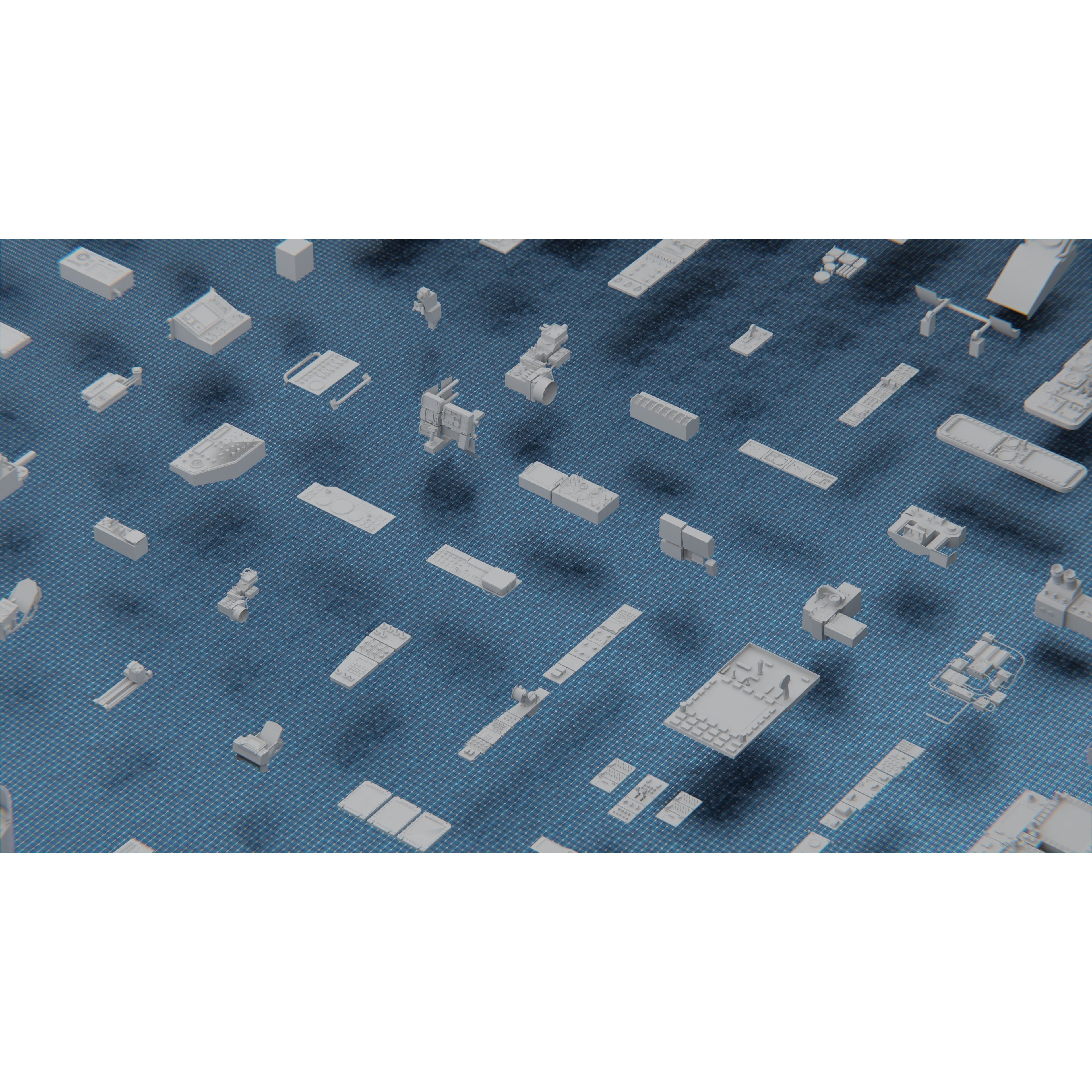 Tech Heavy Kit - Game-Ready 3D Model - View 14