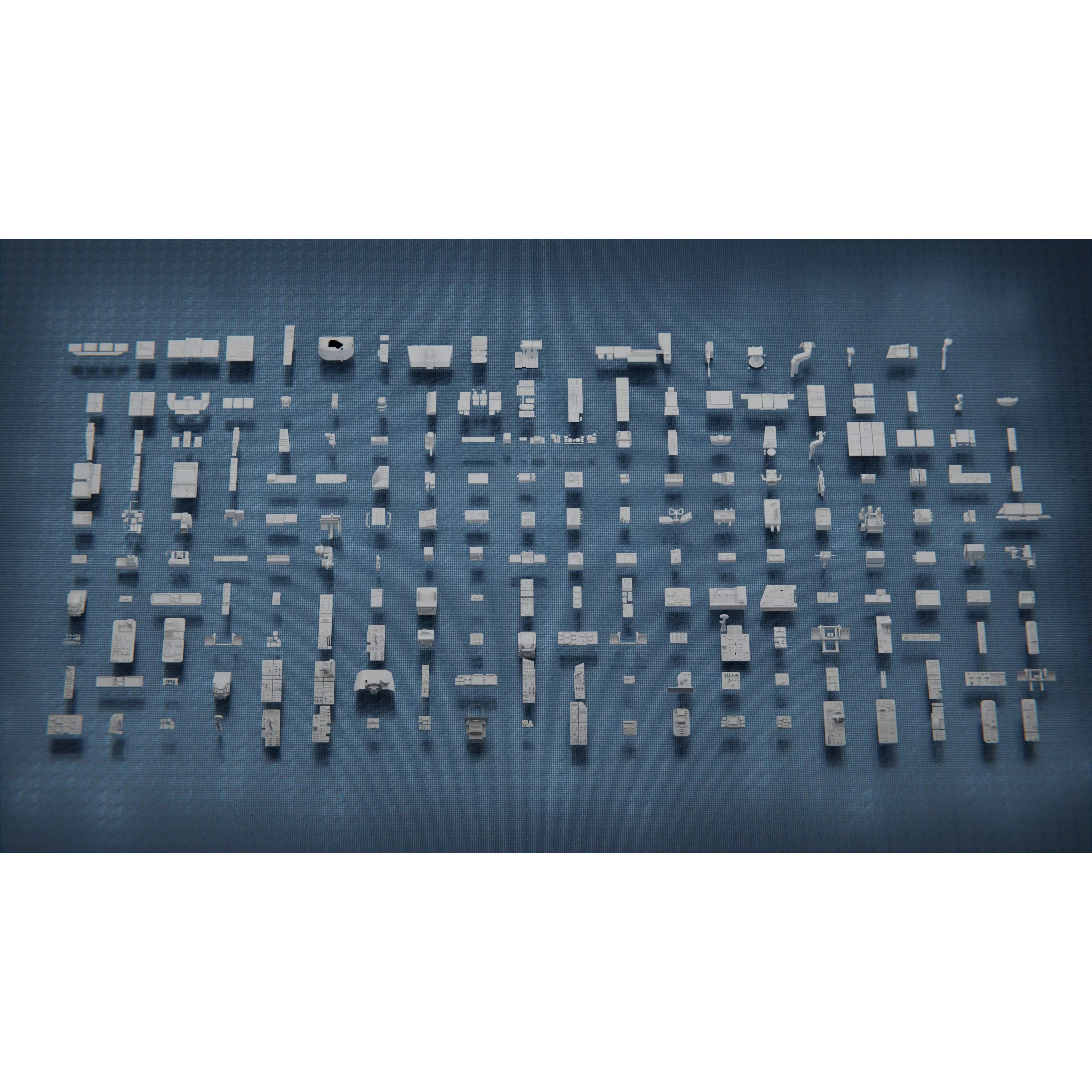 Tech Heavy Kit - Game-Ready 3D Model - View 2