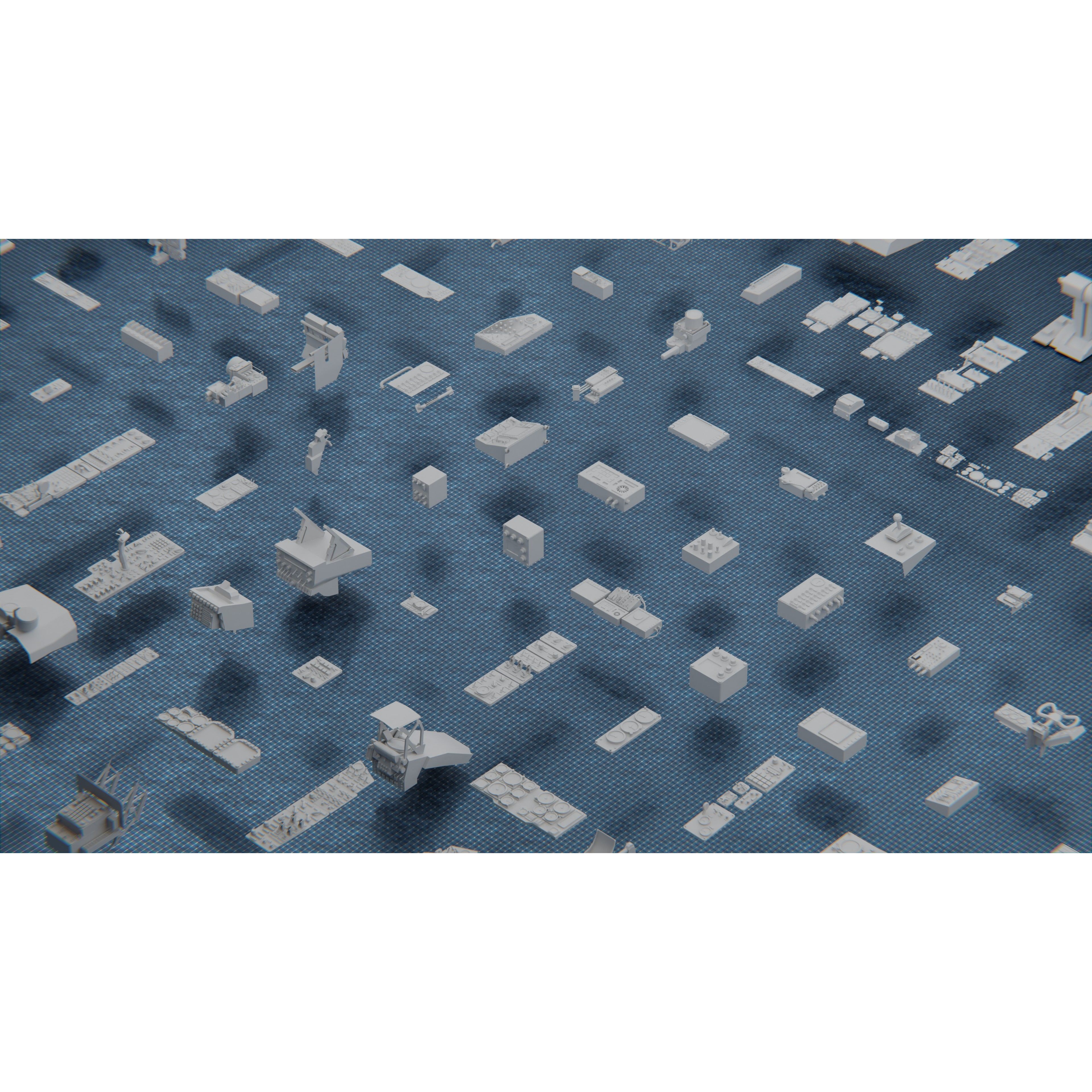 Tech Heavy Kit - Game-Ready 3D Model - View 3