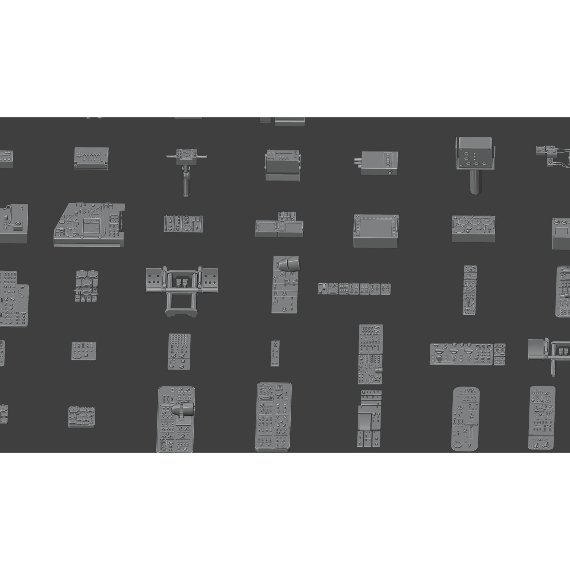 Tech Heavy Kit - Game-Ready 3D Model - View 6