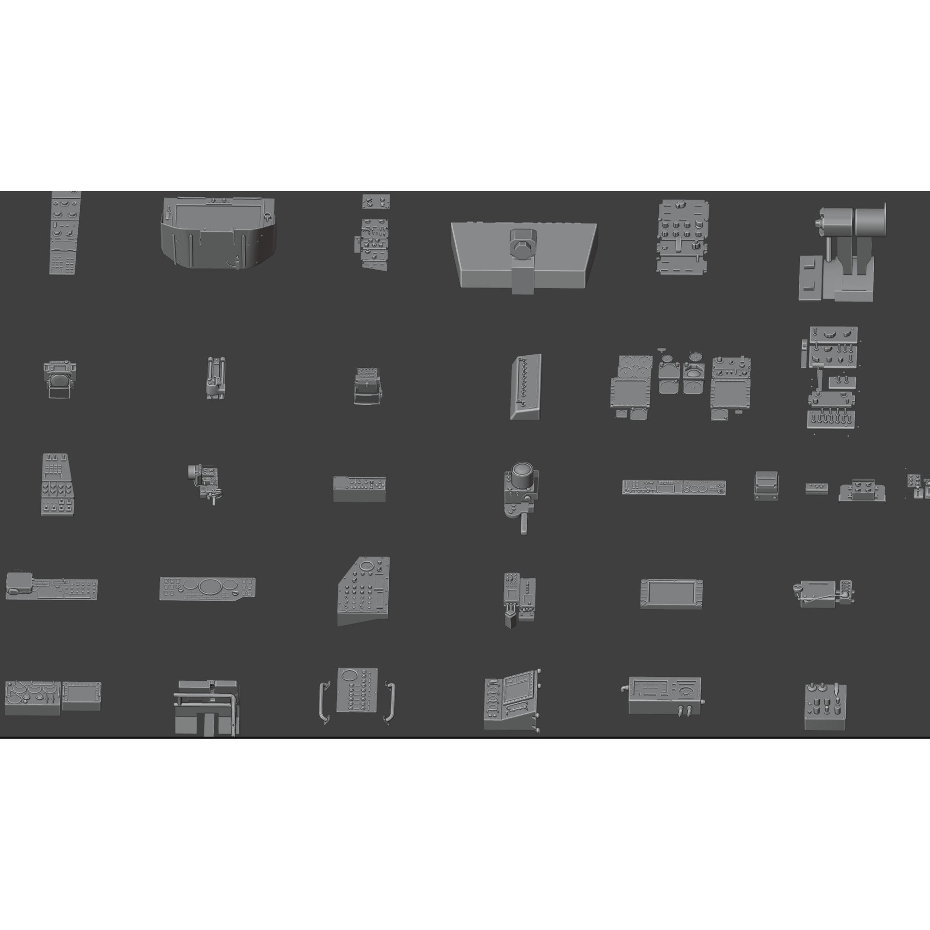 Tech Heavy Kit - Game-Ready 3D Model - View 7