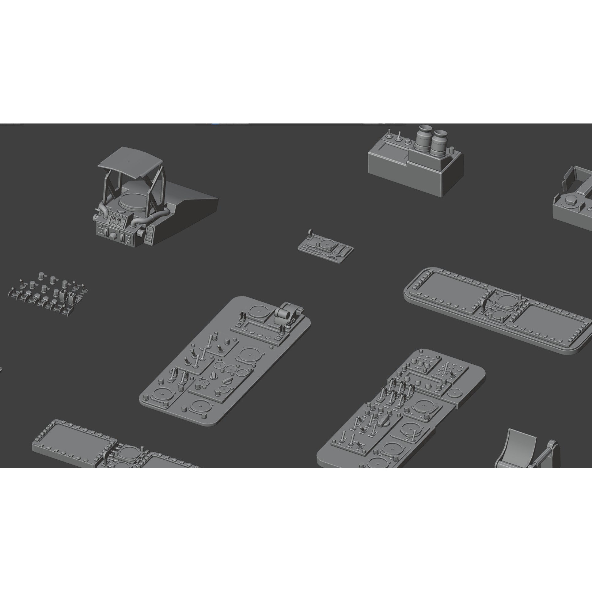 Tech Heavy Kit - Game-Ready 3D Model - View 9